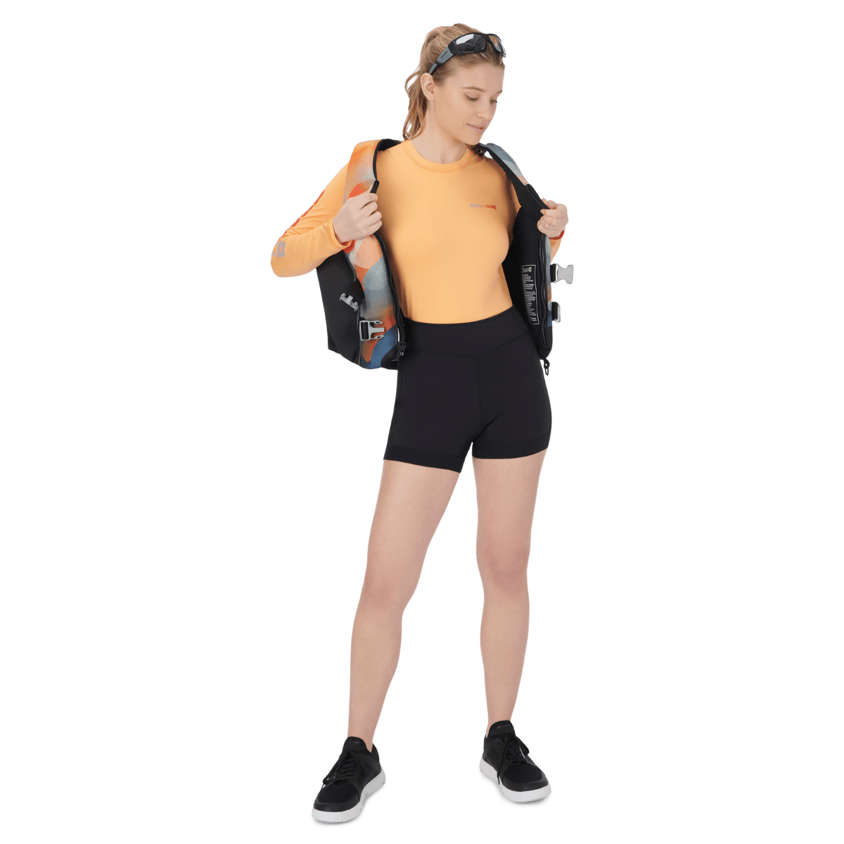 Sea-Doo Women's 3½'' 1.5mm Neoprene Shorty Shorts — photo 6