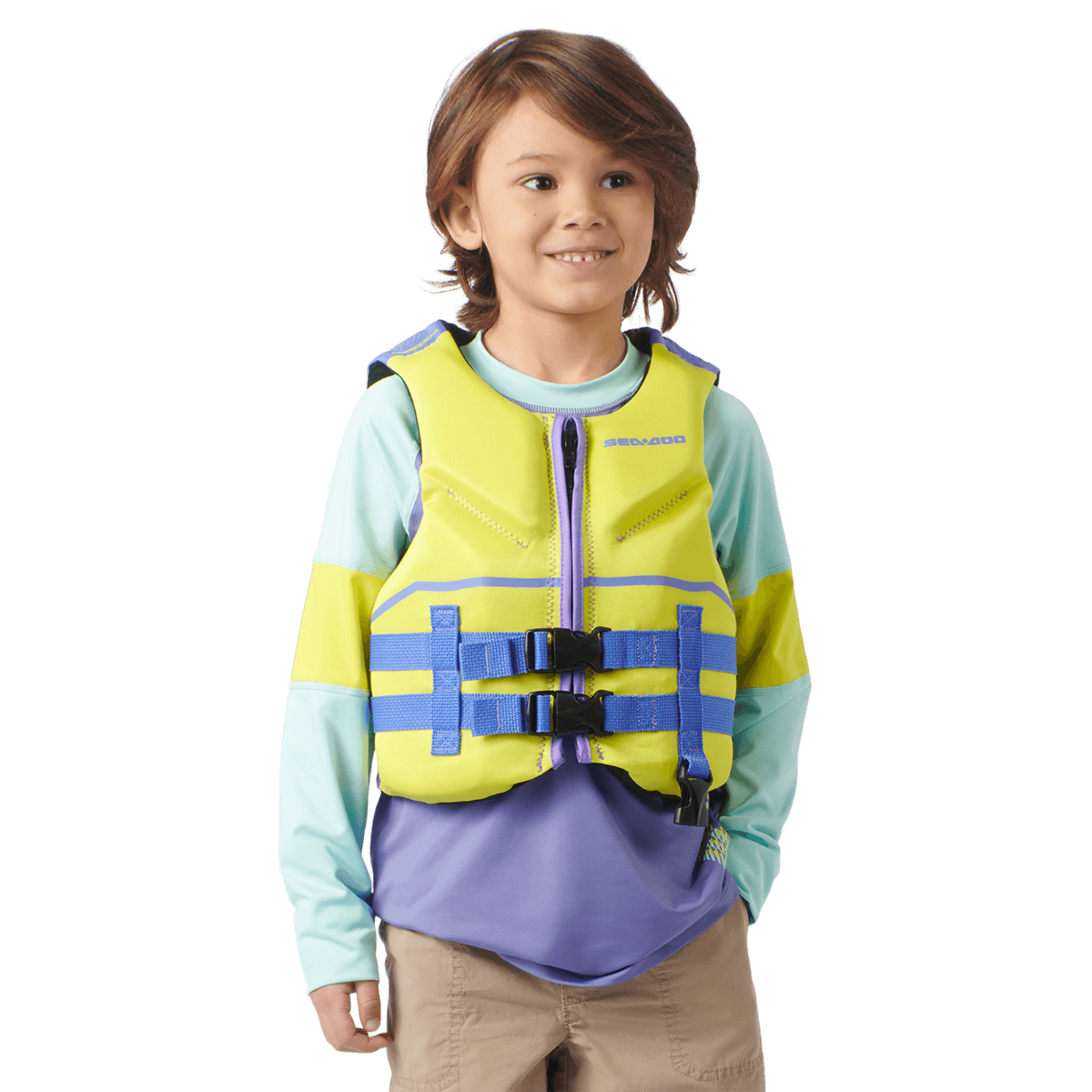 Sea-Doo Unisex Kids’ Freedom PFD/Life Jacket (33-55 lbs)