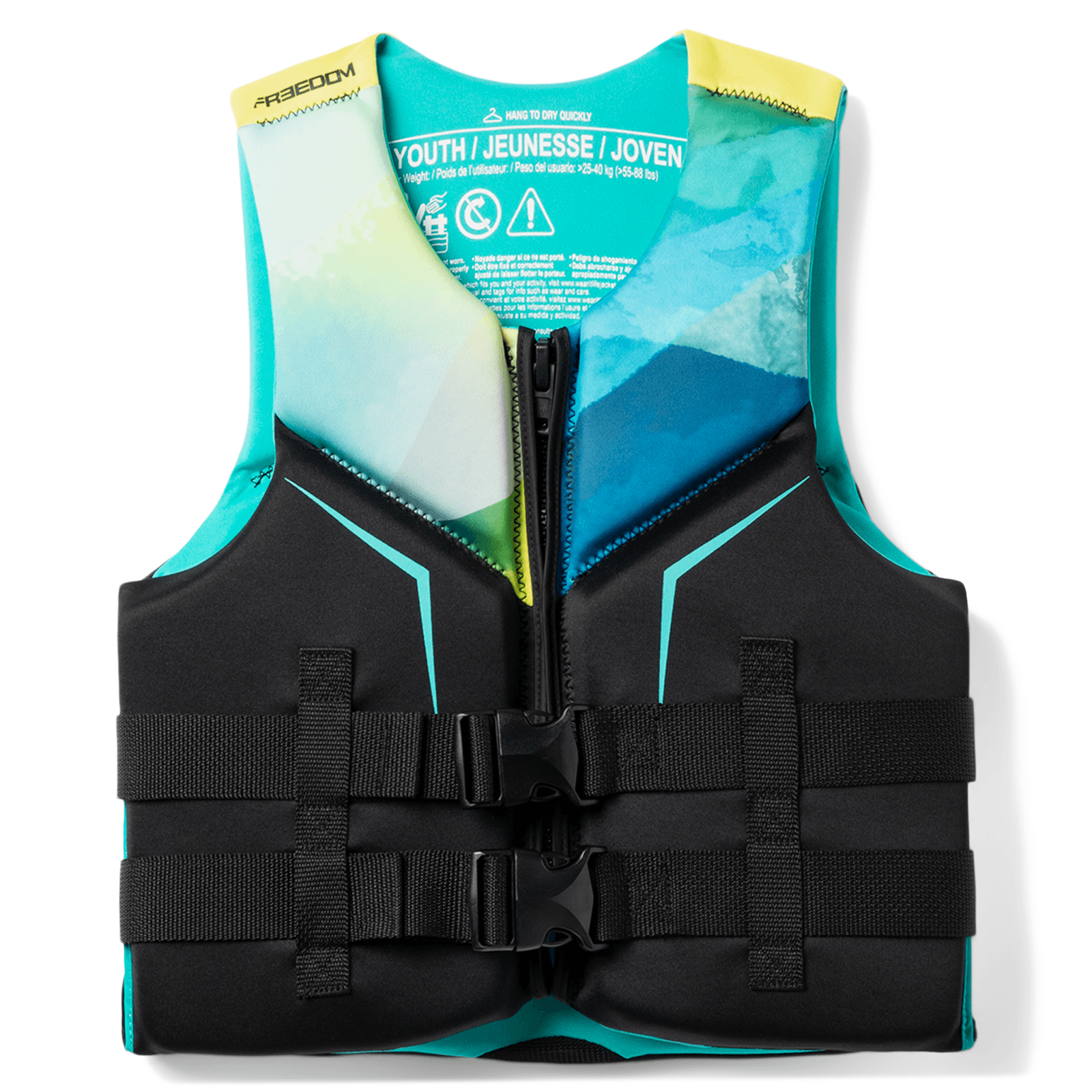 Sea-Doo Unisex Kids' Freedom PFD/Life Jacket (33-55 / 55-88 lbs) — photo 2