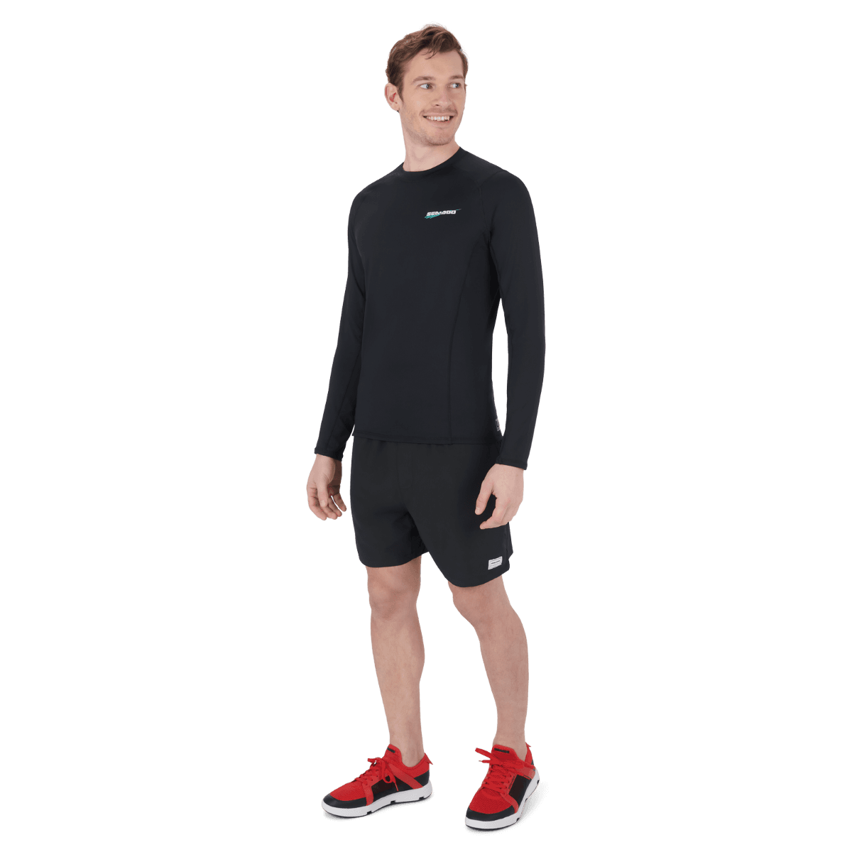 Sea-Doo Men's Printed Artwork Long Sleeve Rashguard Performance — photo 8