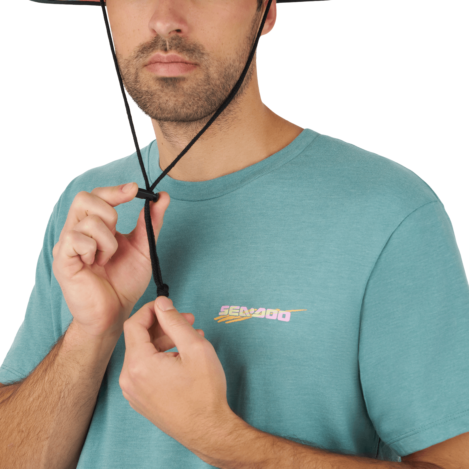 Unisex Sea-Doo Sets Us Free Straw Hat — photo 3