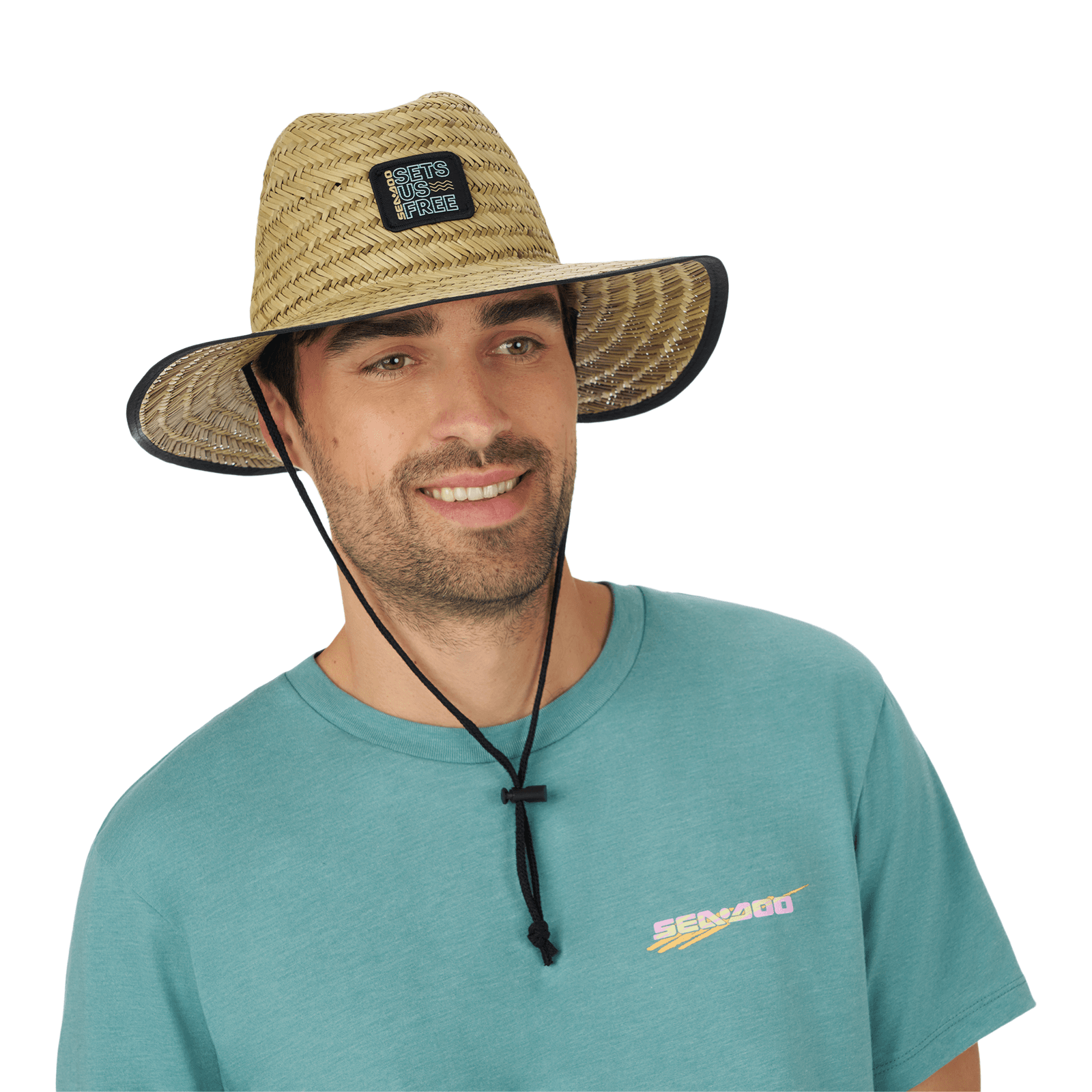 Unisex Sea-Doo Sets Us Free Straw Hat — photo 5