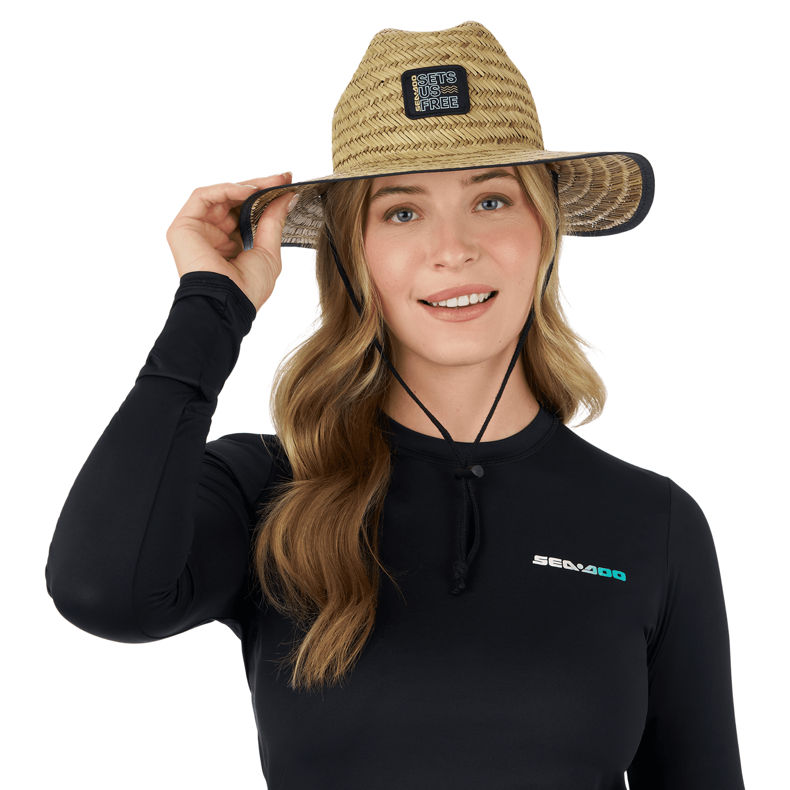 Unisex Sea-Doo Sets Us Free Straw Hat — photo 6