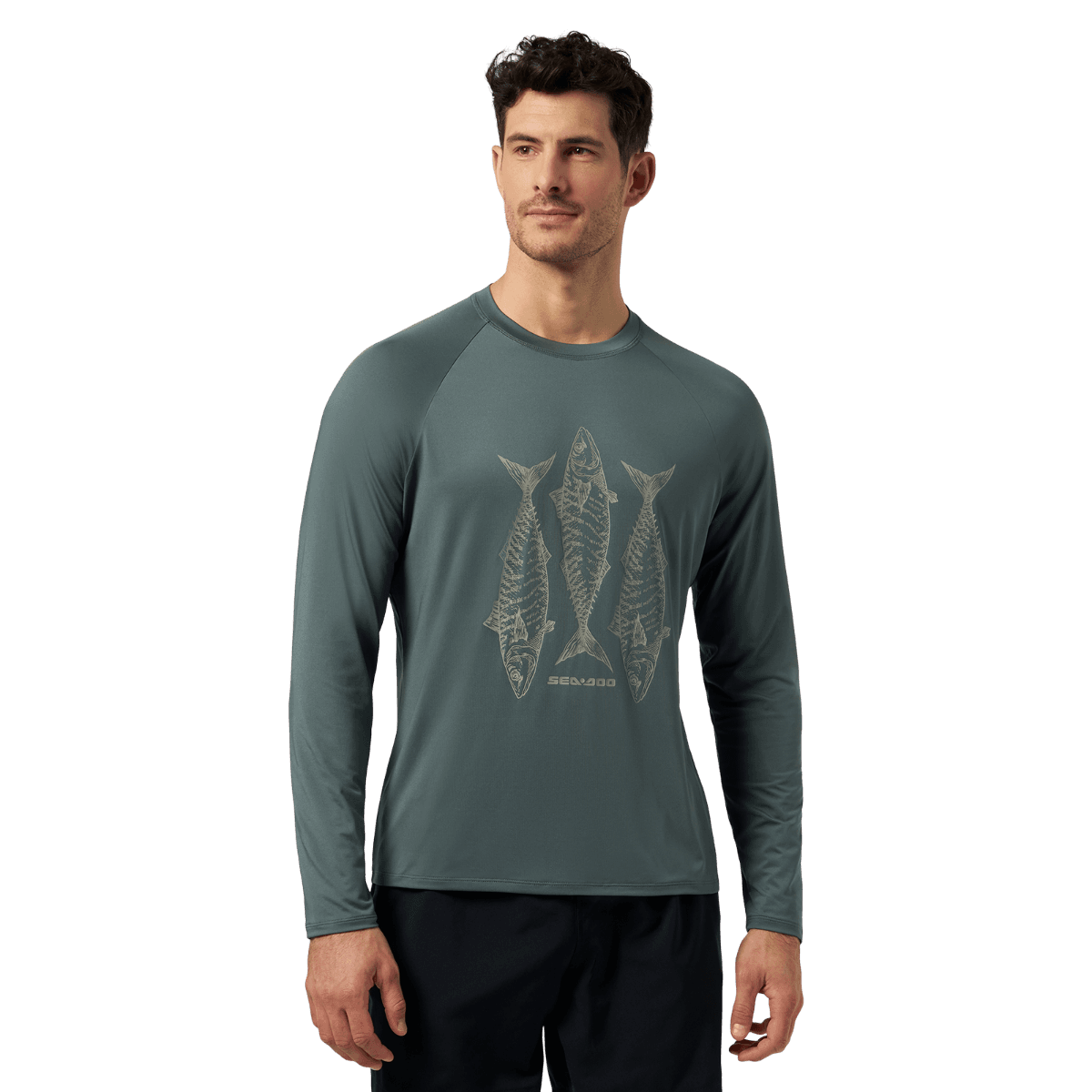 Chandail à manche longue protection solaire Fishing pour homme Sea-Doo — photo 7