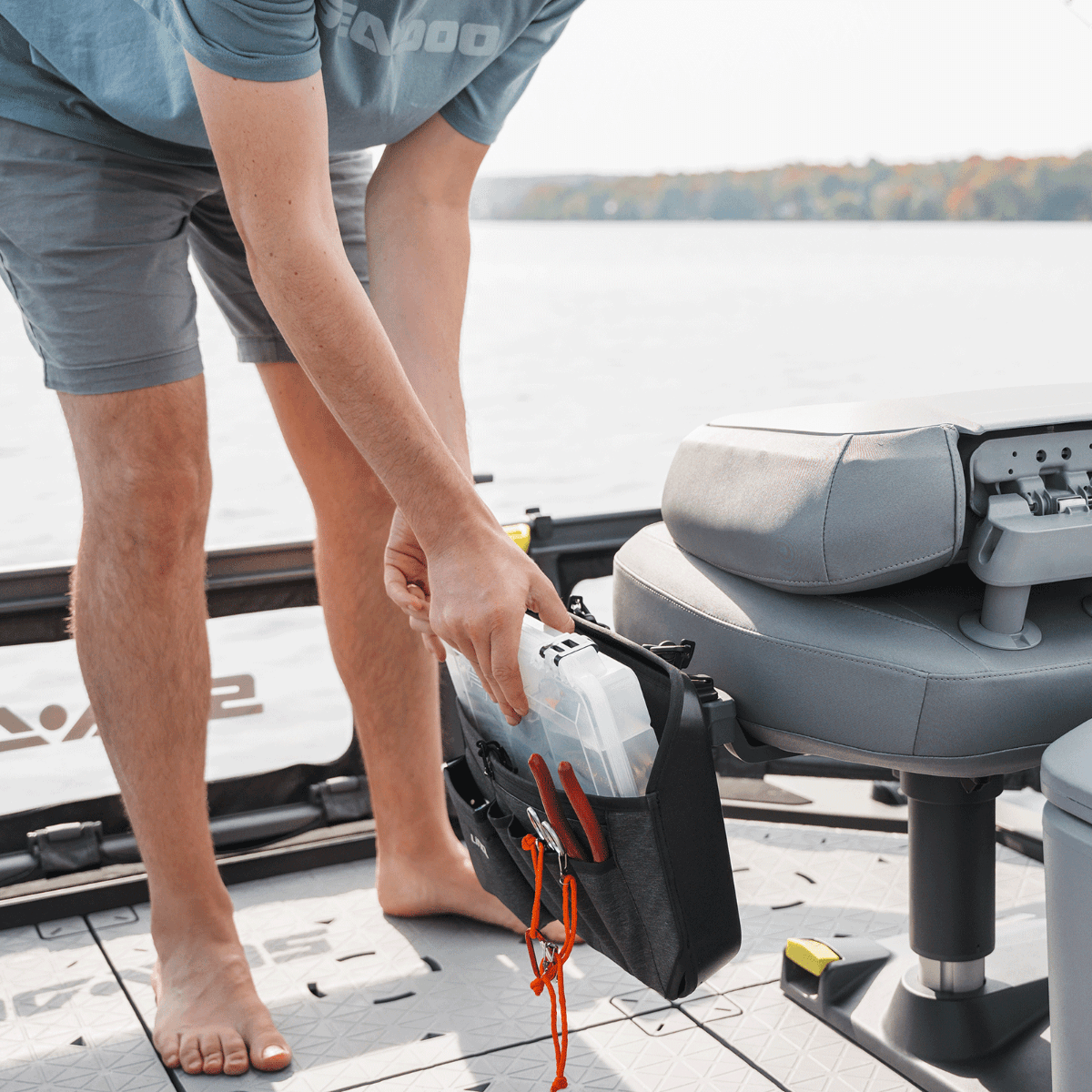 Sea-Doo Siège de pêche sur pied à fixation rapide pour ponton Switch — photo 6