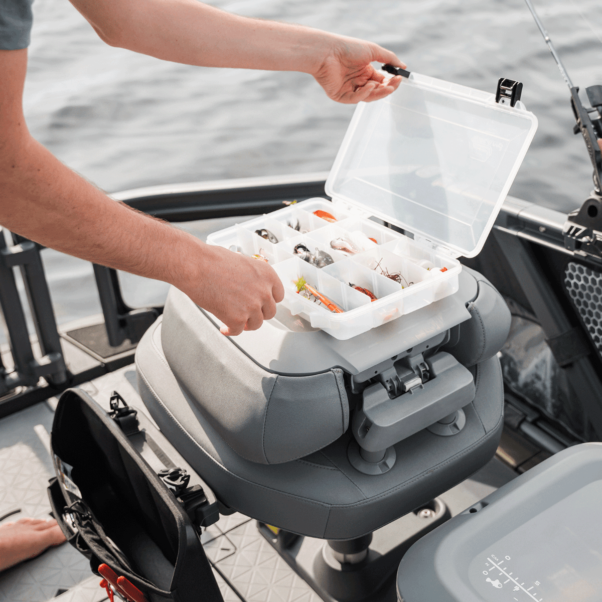 Sea-Doo Siège de pêche sur pied à fixation rapide pour ponton Switch — photo 5