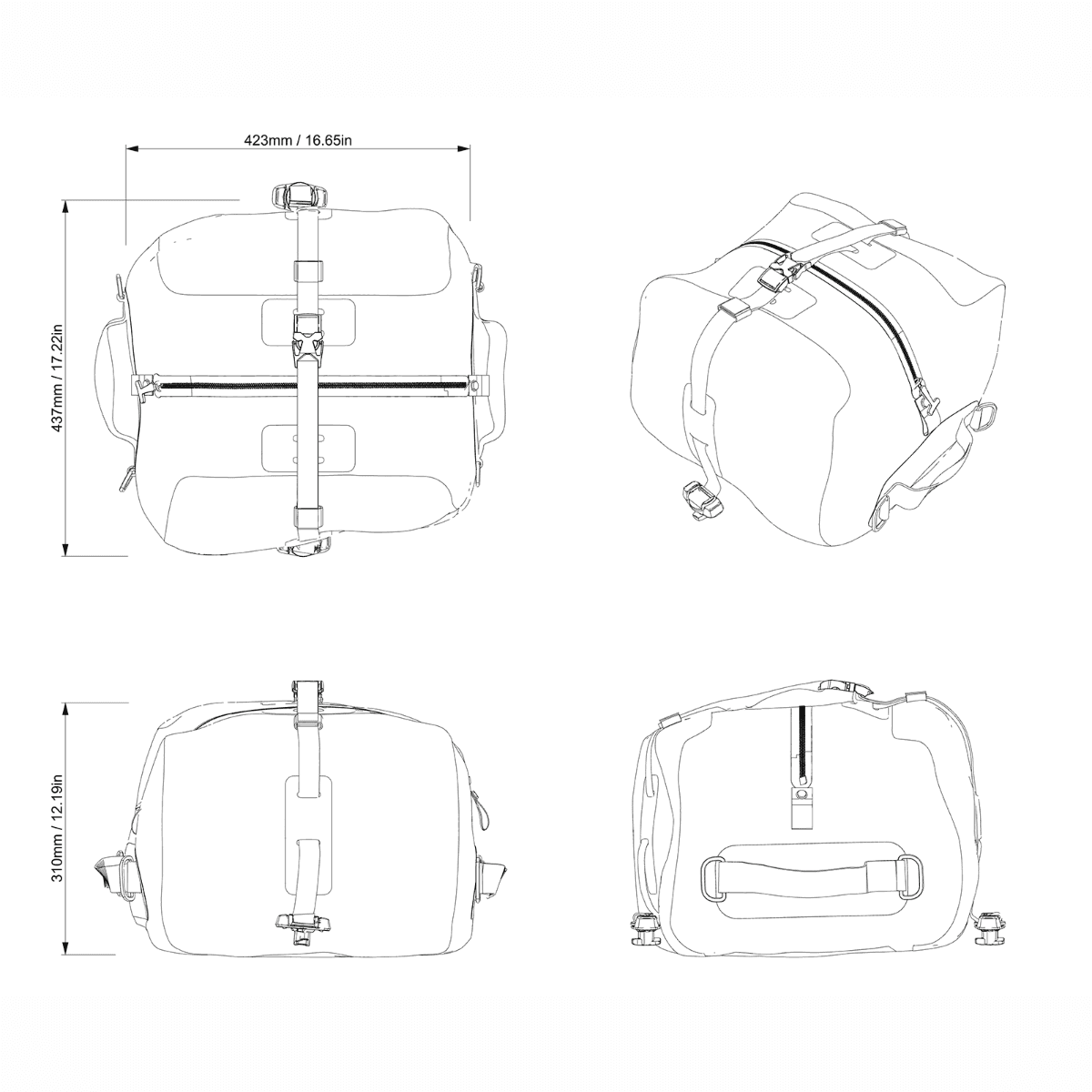 Sea-Doo LinQ 7.9 US Gal (30 L) Dry Bag — photo 6