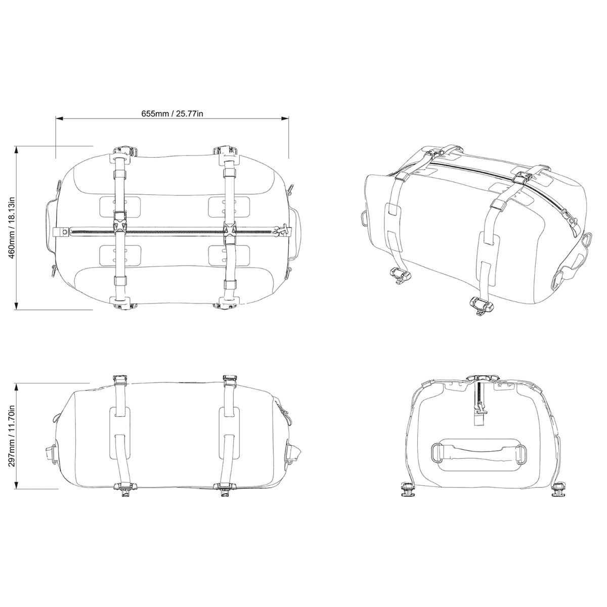 Sea-Doo Sac étanche LinQ (50 L) — photo 6
