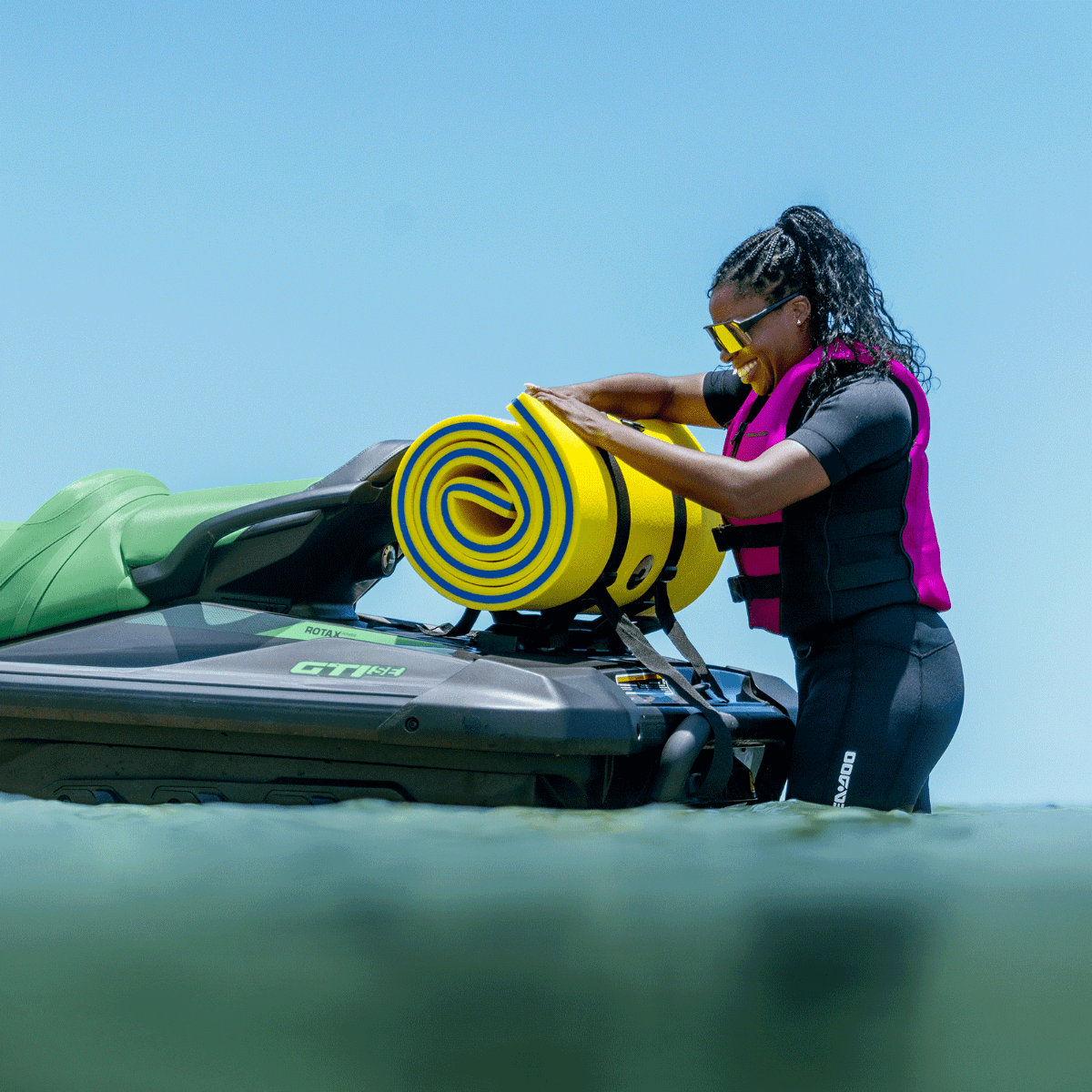 Sea-Doo Support arrière LinQ pour tapis flottant pour motomarine et ponton Switch — photo 6