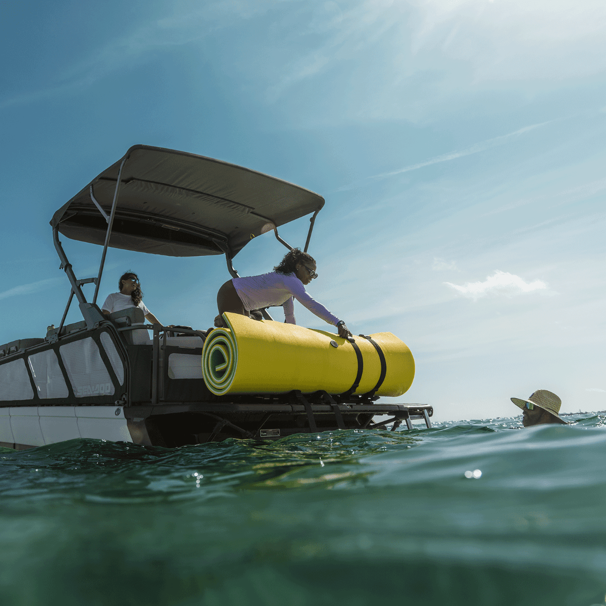 Sea-Doo Support arrière LinQ pour tapis flottant pour motomarine et ponton Switch — photo 7