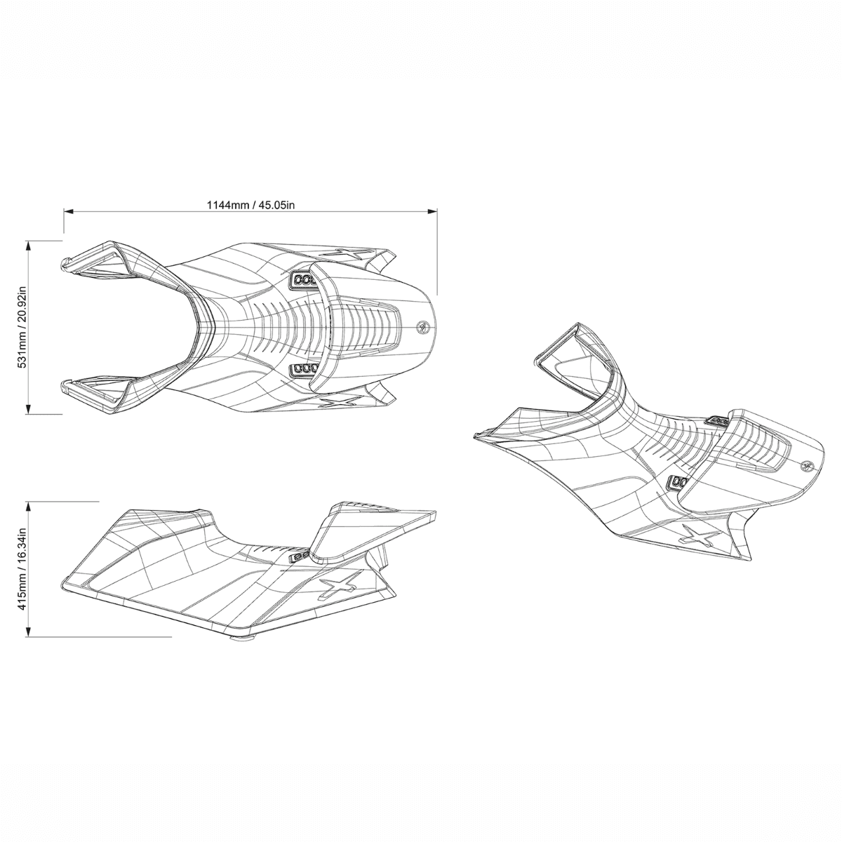 Sea-Doo Siège de performance ErgolockMC R pour GTR-X — photo 7