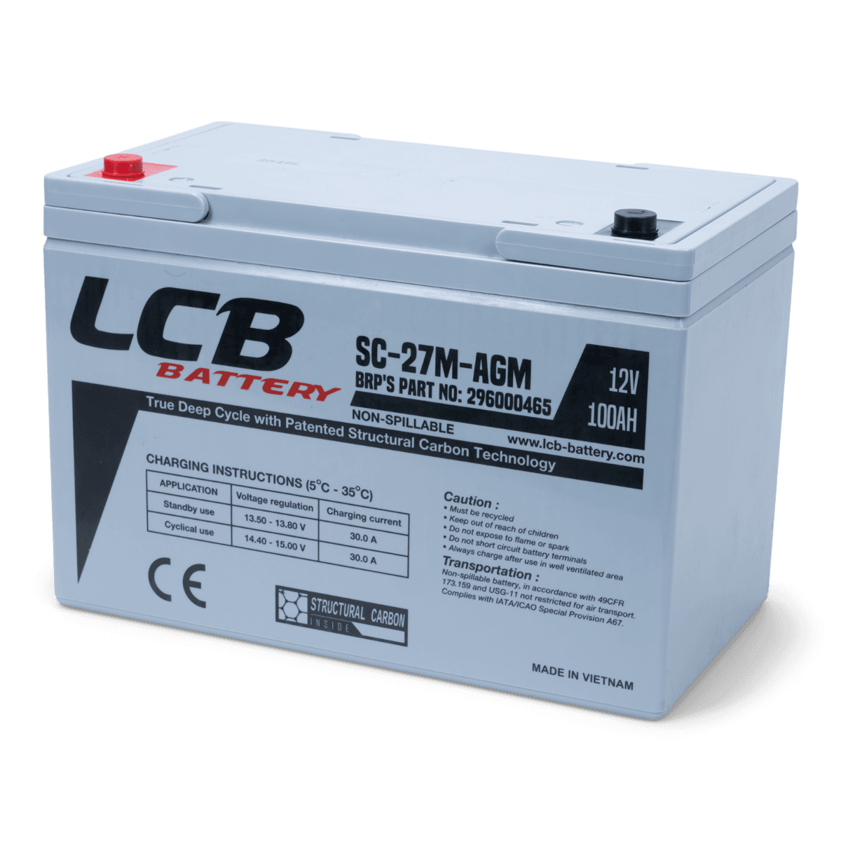 Sea-Doo Batterie LCB - SC-27M-DT