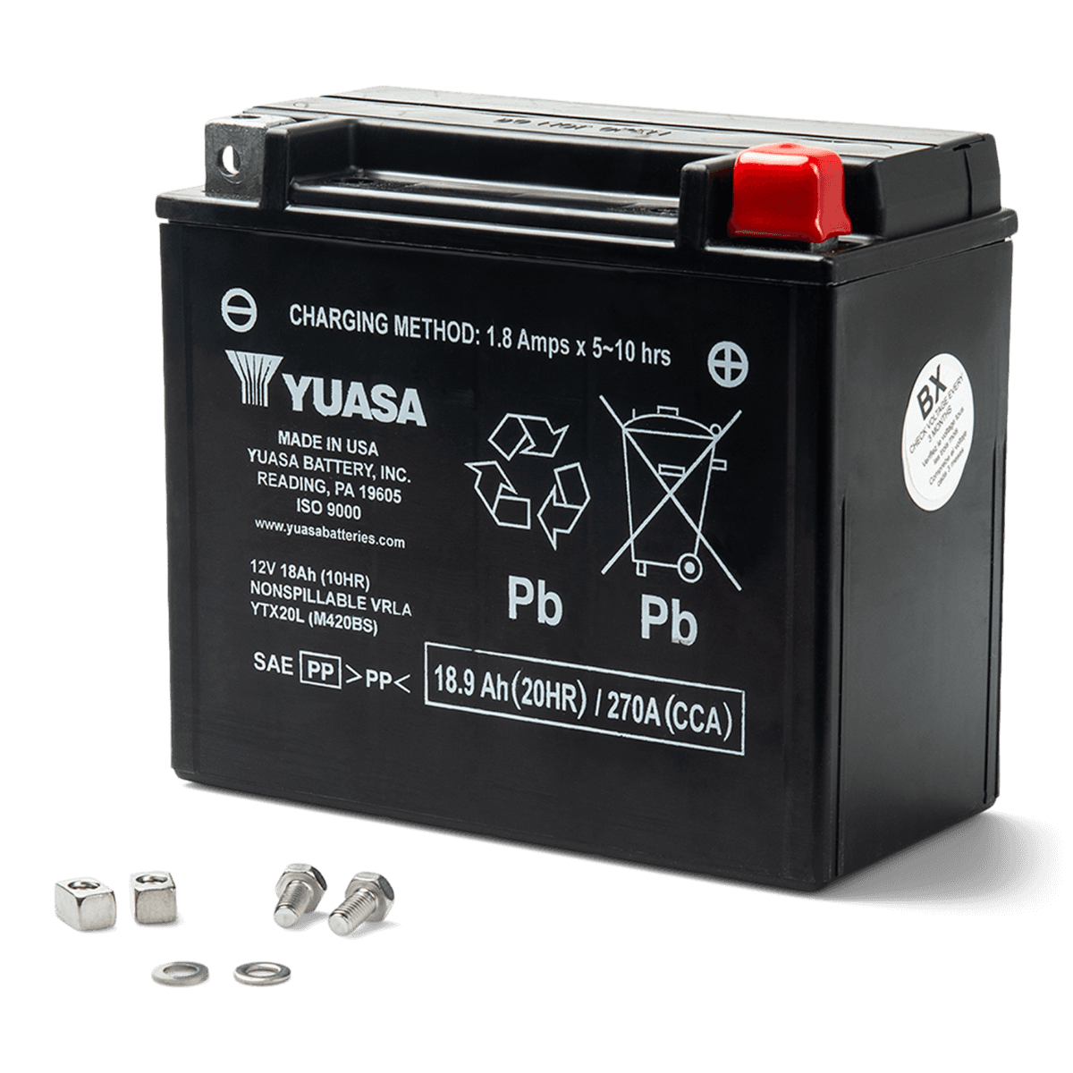 Sea-Doo Batterie Yuasa - YTX20L - AGM, activée en usine* — photo 2