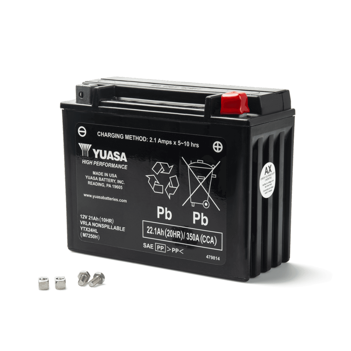 Sea-Doo Batterie Yuasa - YTX24HL - AGM, activée en usine* — photo 2