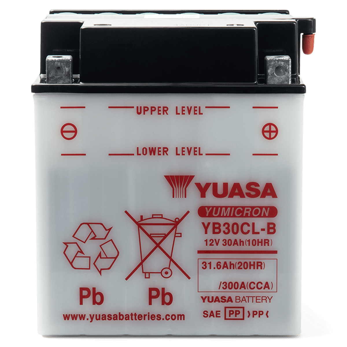 Sea-Doo Batterie Yuasa - YB30CL-B - Conventionnelle* — photo 3