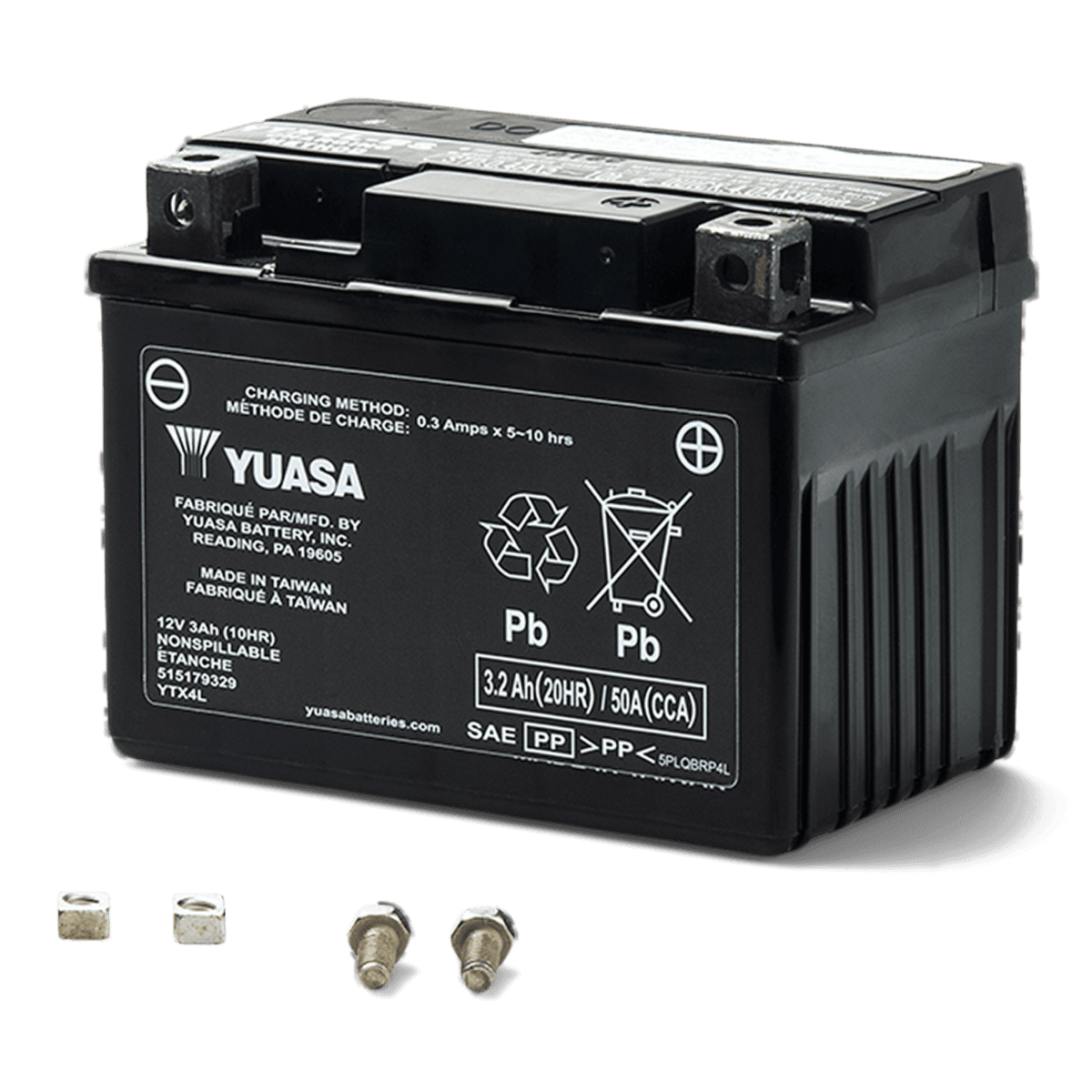 Sea-Doo Batterie Yuasa - YTX4L - AGM, activée en usine* — photo 2