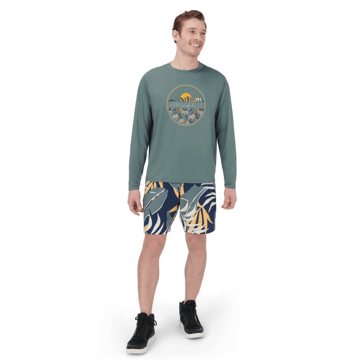 Sea-Doo Men's UV Protection Printed Long Sleeve Shirt — photo 2