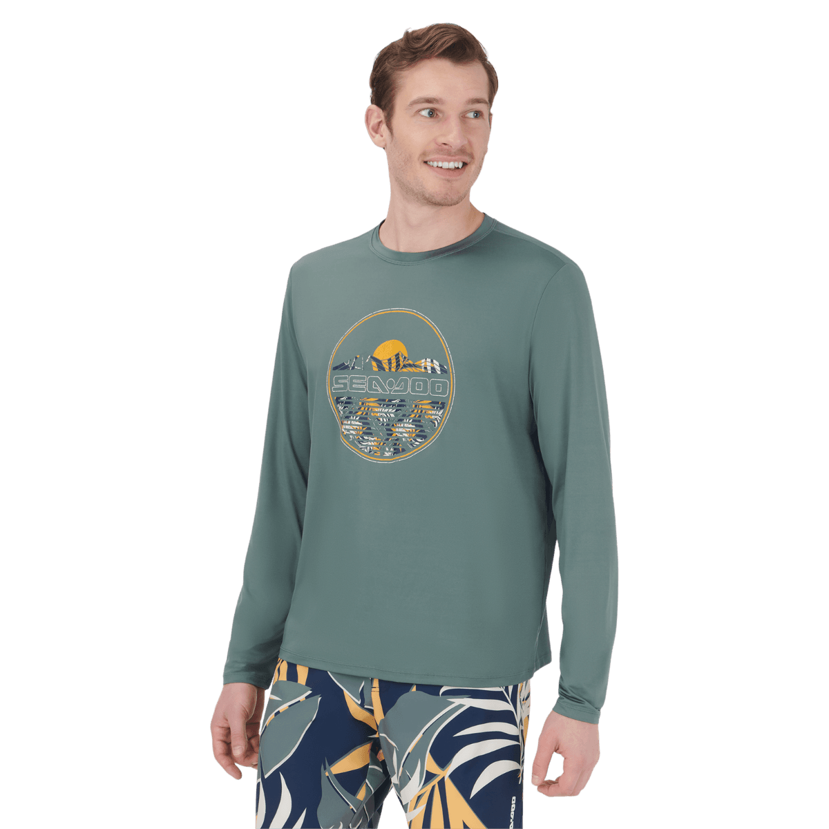 Sea-Doo Men's UV Protection Printed Long Sleeve Shirt — photo 7