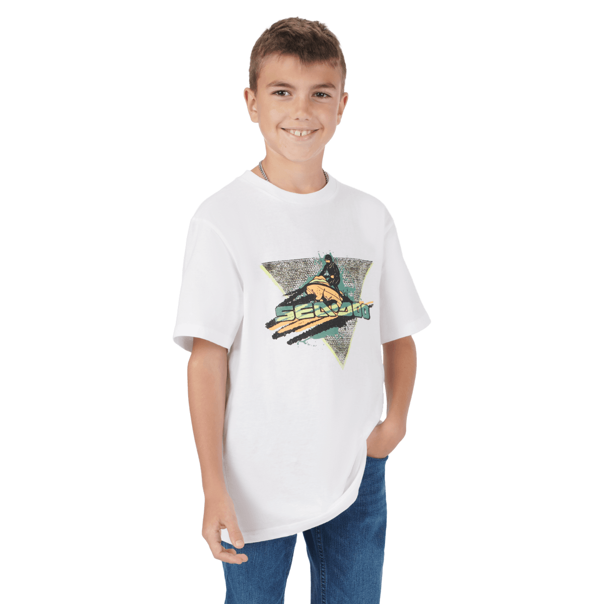 Unisex Teen Nostalgic Sea-Doo T-Shirt — photo 4