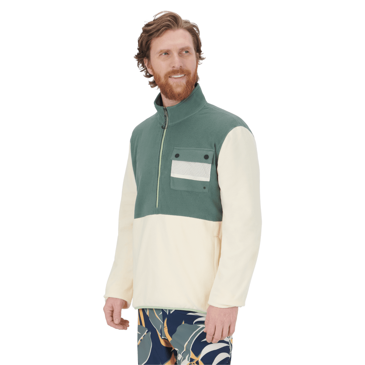 Sea-Doo Men's Half-Zip Fleece Pullover — photo 4