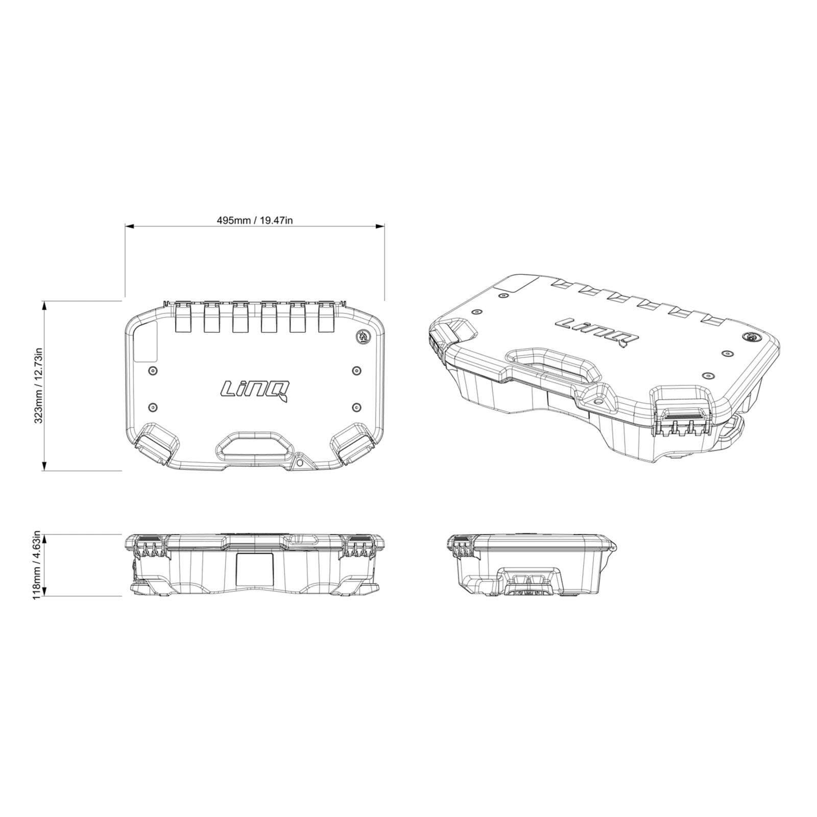 Sea-Doo Boîte cargo modulaire LinQ (10 L) — photo 7