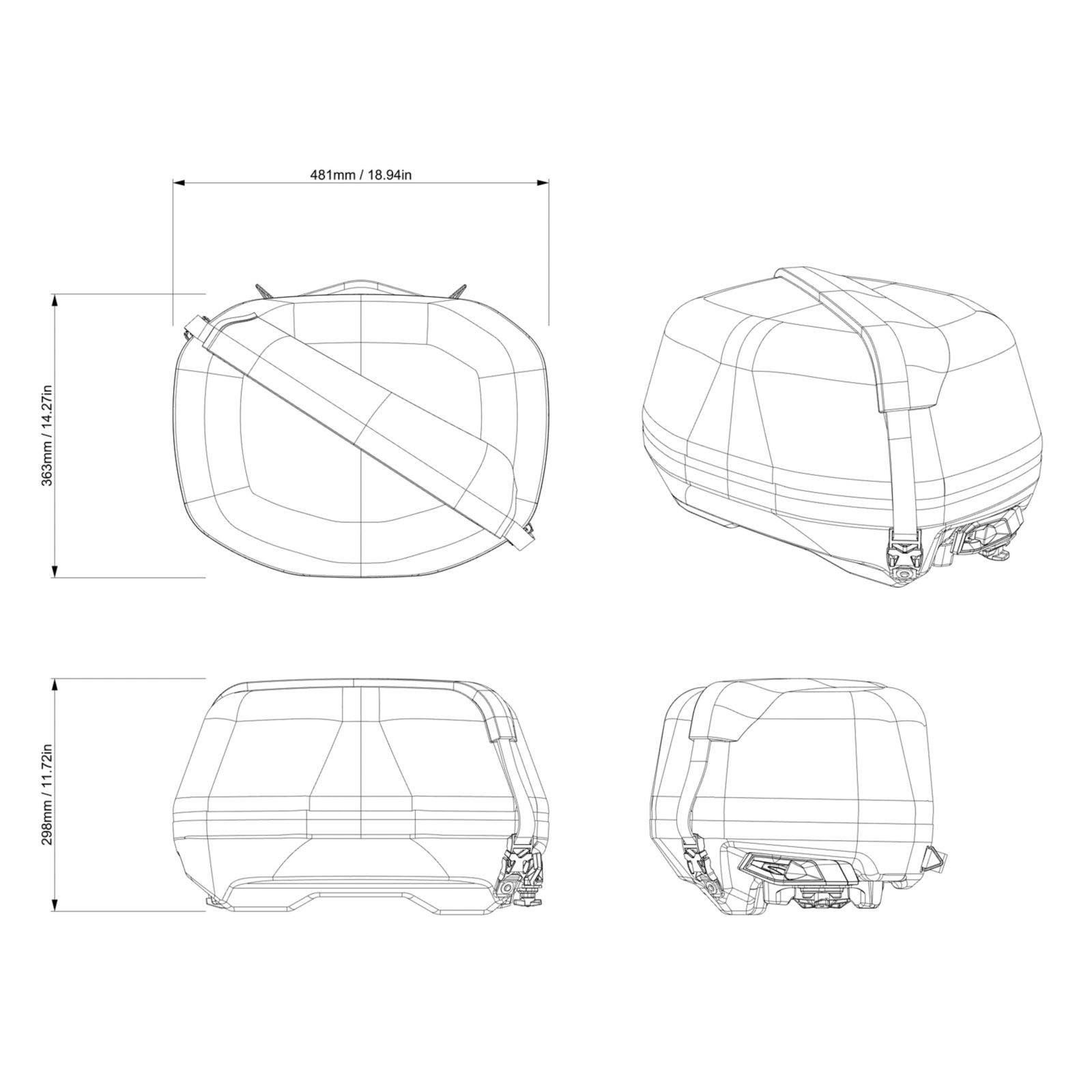 Sea-Doo LinQ 10.6 US Gal (40 L) Roll-Top Bag — photo 5