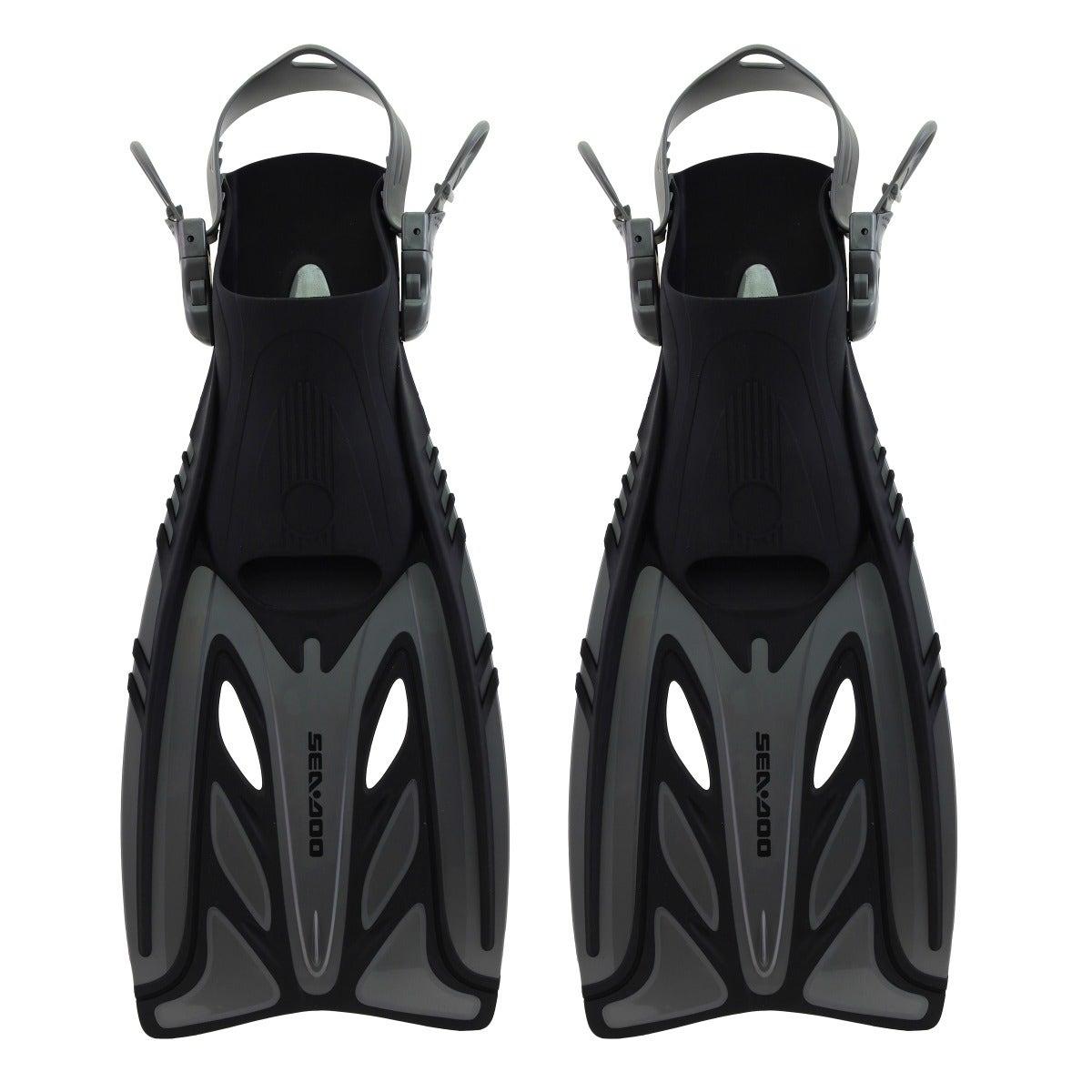 Sea-Doo Unisex Adult Mask, Snorkel & Fins Set — photo 7