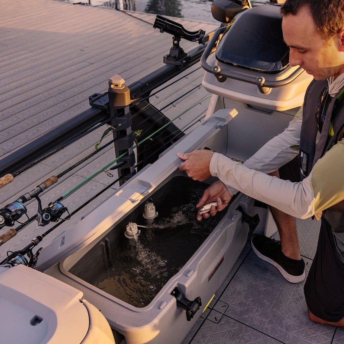 Sea-Doo Ensemble de conversion en vivier pour glacière à fixation rapide pour ponton Switch - 68 L — photo 2