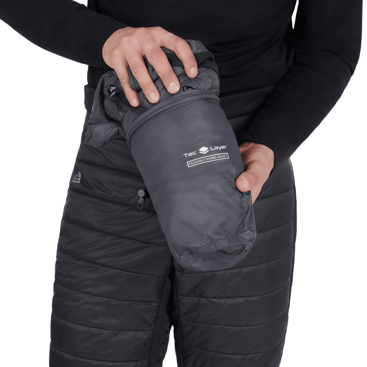 Ski-Doo Unisex Ultralight, Insulated & Hybrid BC Series Tec Layer Jacket — photo 3