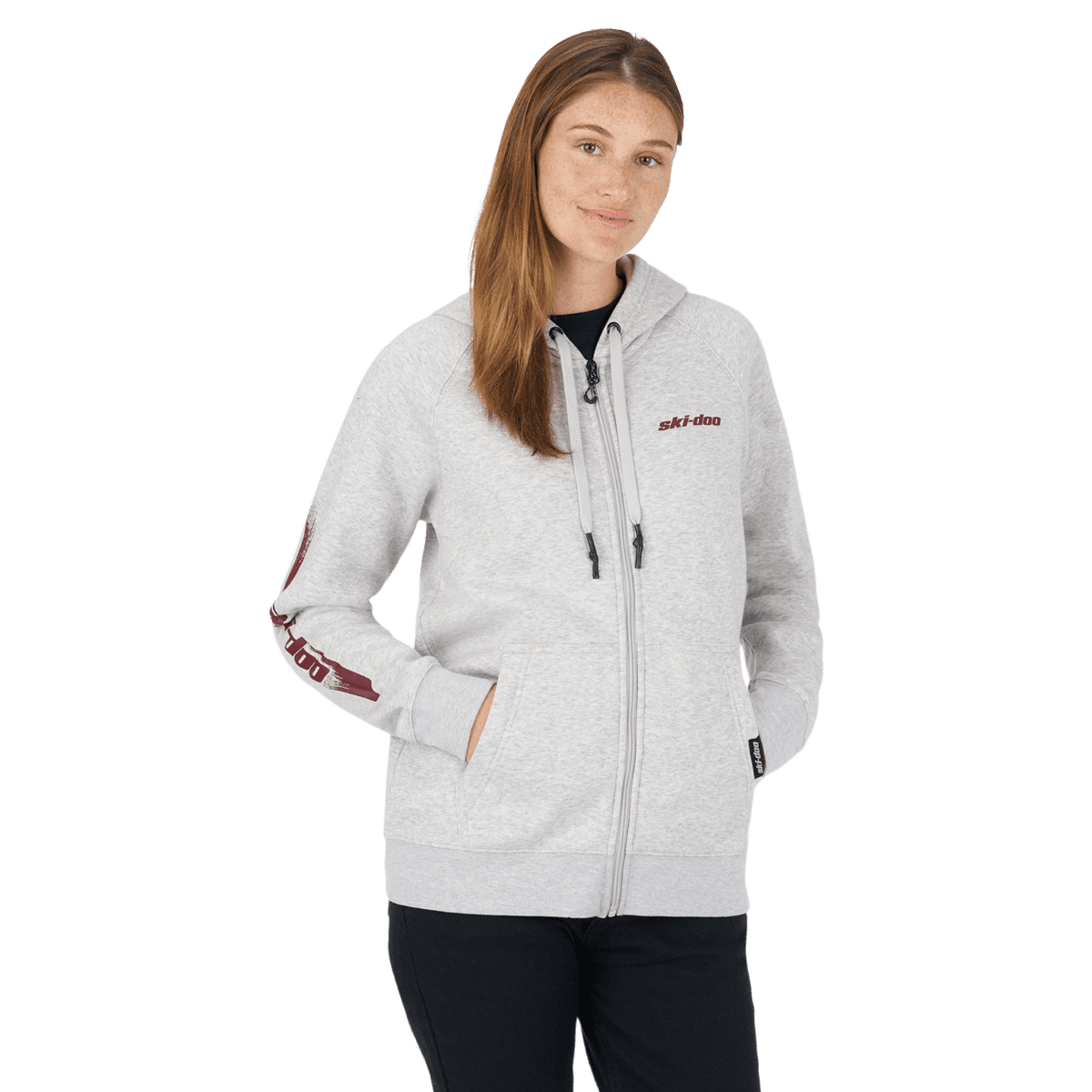 Veste à capuchon zippée Ski-Doo Signature pour femme