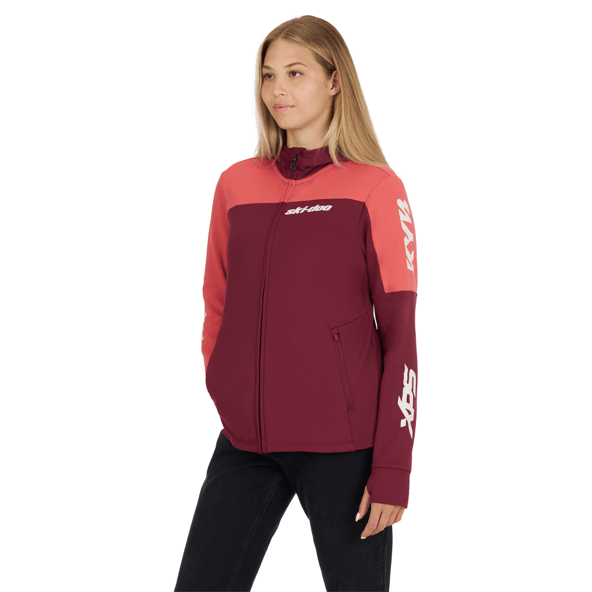 Pull zippé Sno-X édition X-Team pour femme Ski-Doo — photo 4