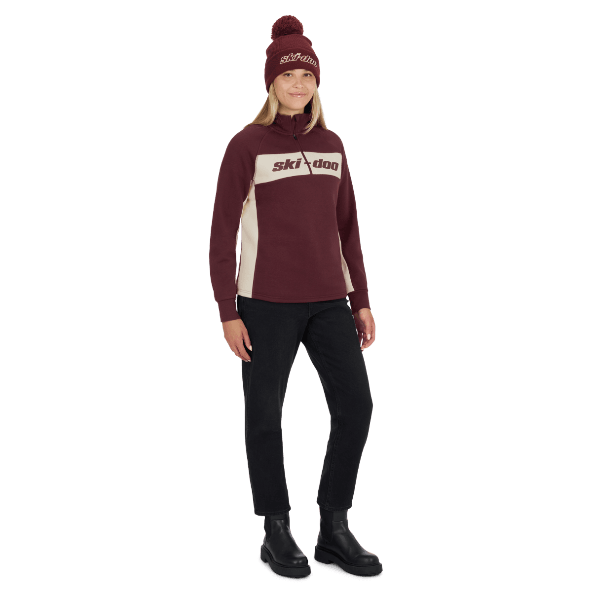Ski-Doo Women's Heritage 1/4 Zip — photo 6