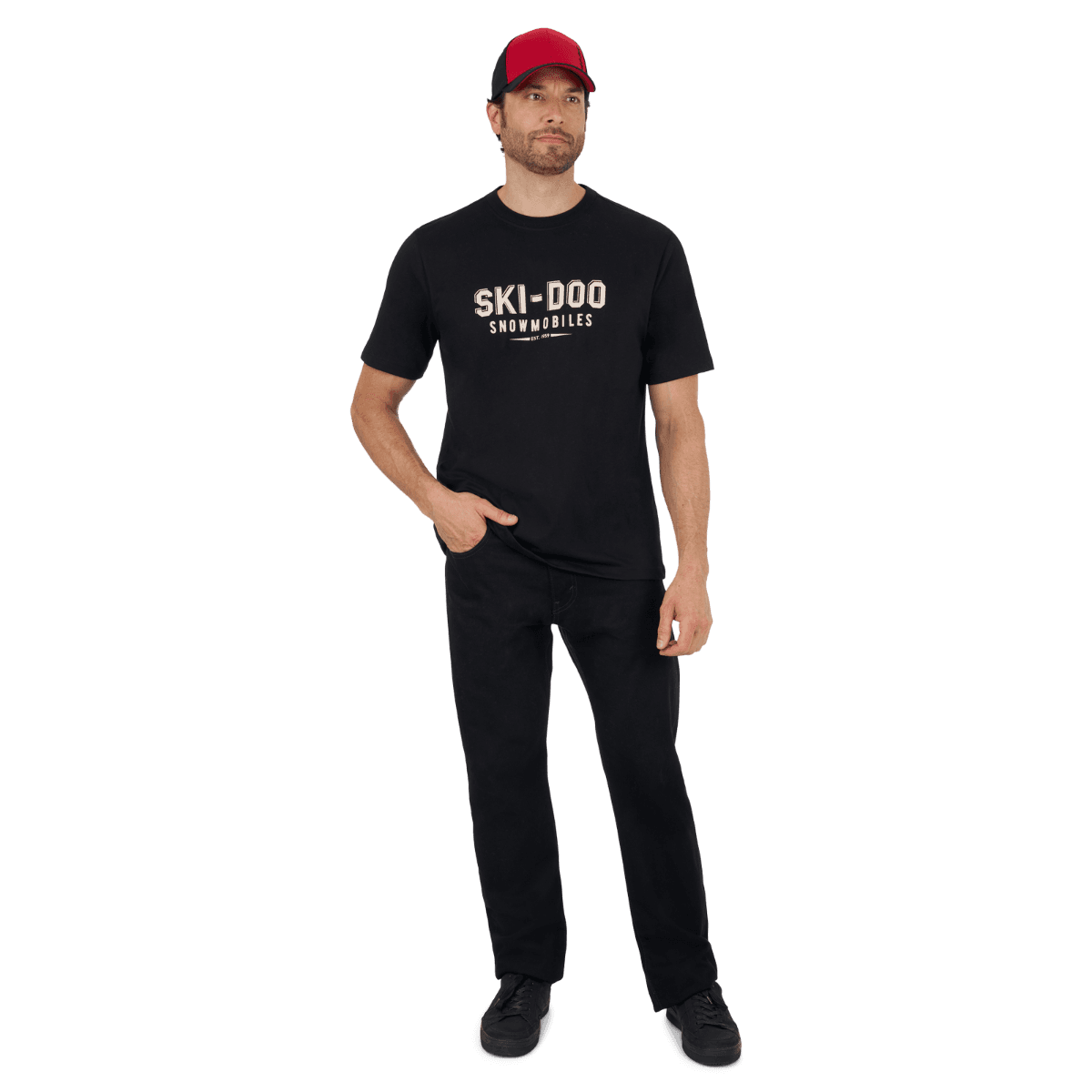 Ski-Doo Men's Vintage T-Shirt — photo 3