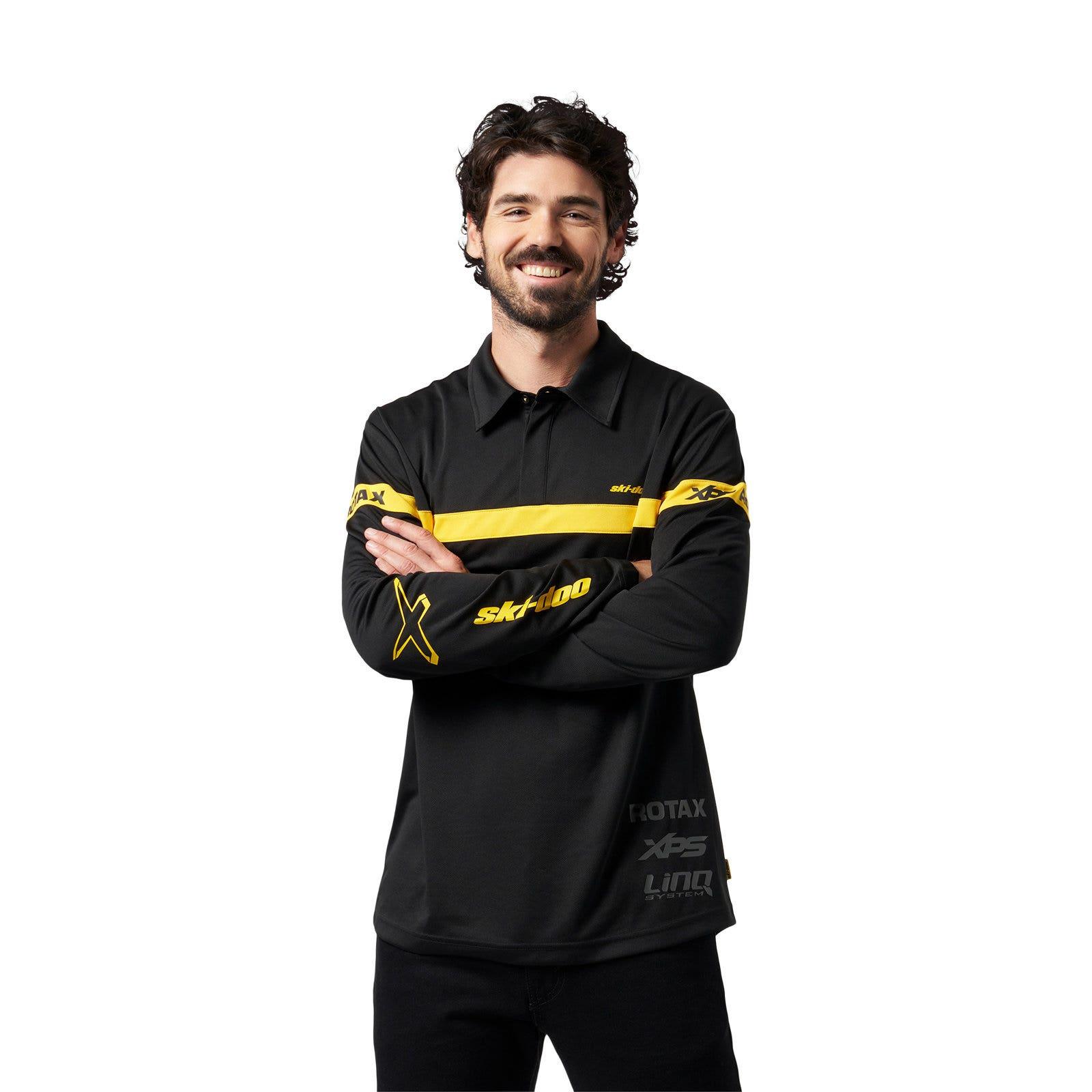 Ski-Doo Men's Polo Shirt X-Team Ls — photo 3