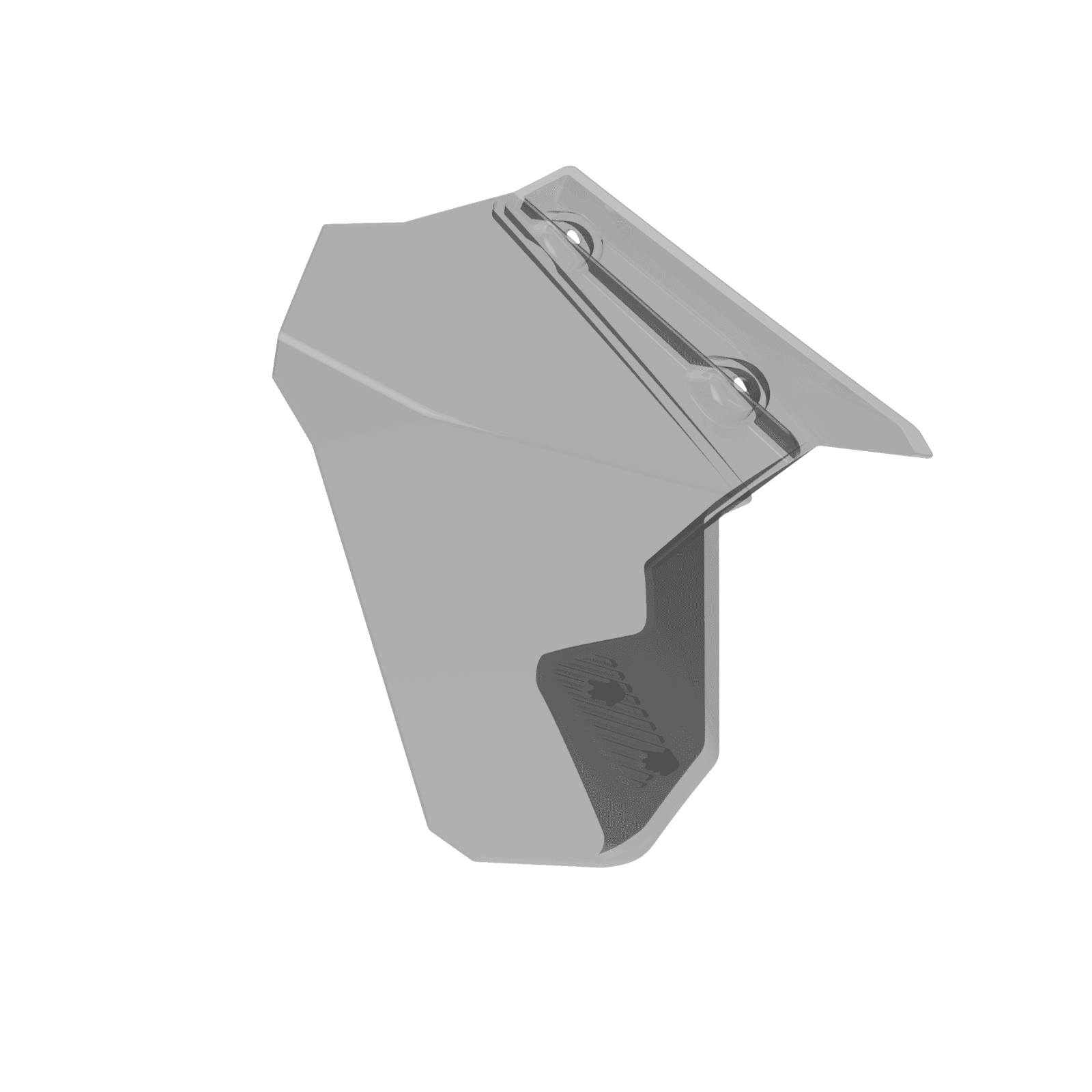 Ski-Doo RH Air Deflector, Black 63% Transm.