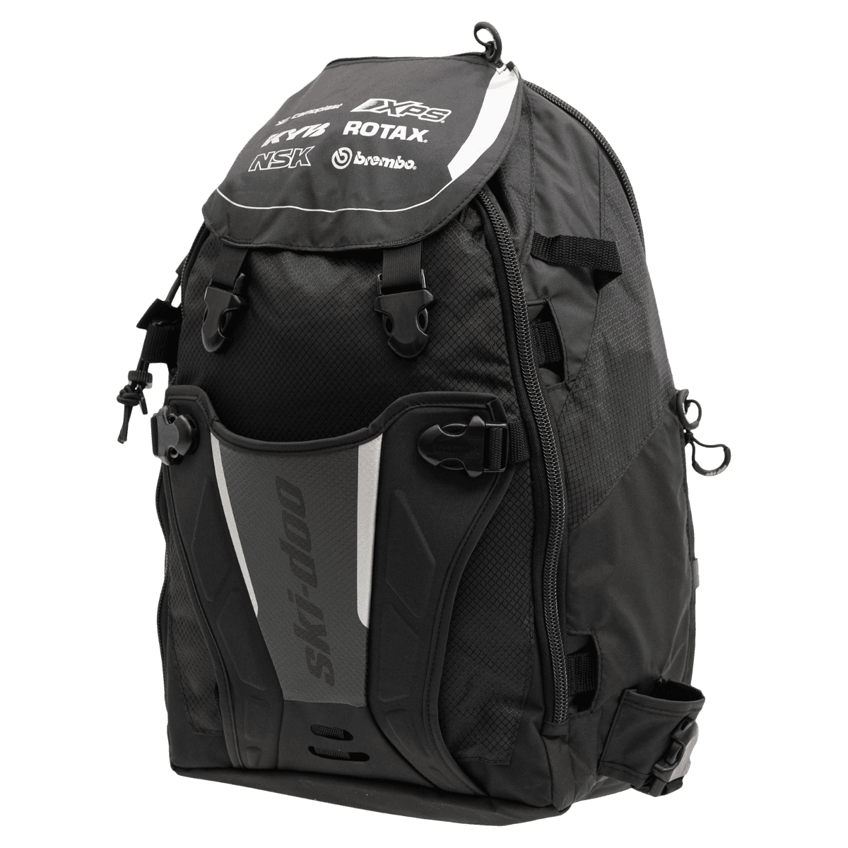 Ski-Doo 7.4 US Gal (28 L) Tunnel Backpack with LinQ Soft Strap Black