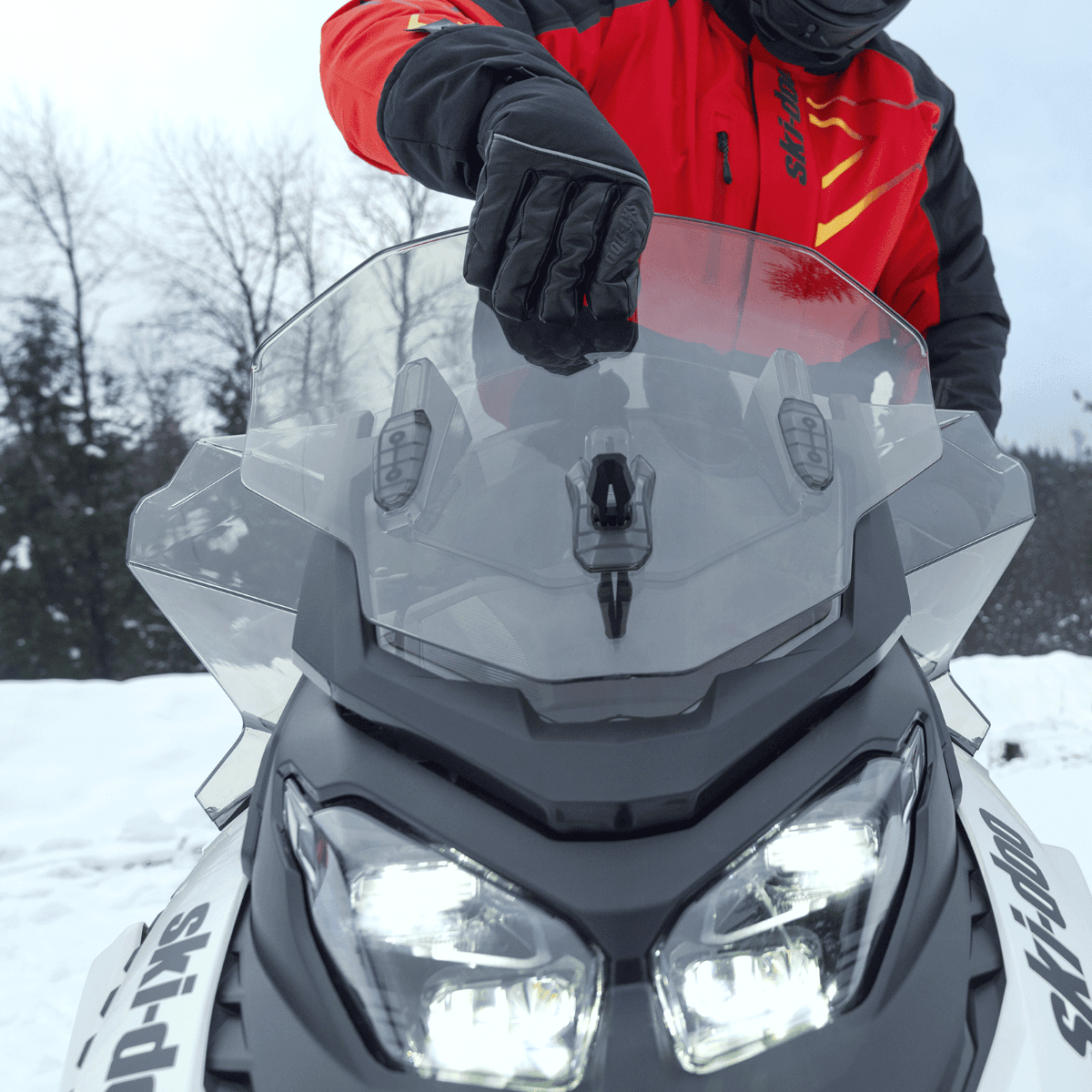 Ensemble de déflecteurs latéraux Ski-Doo — photo 4
