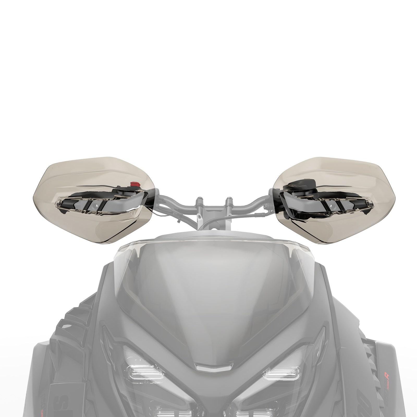 Ski-Doo Protège-mains transparents XL