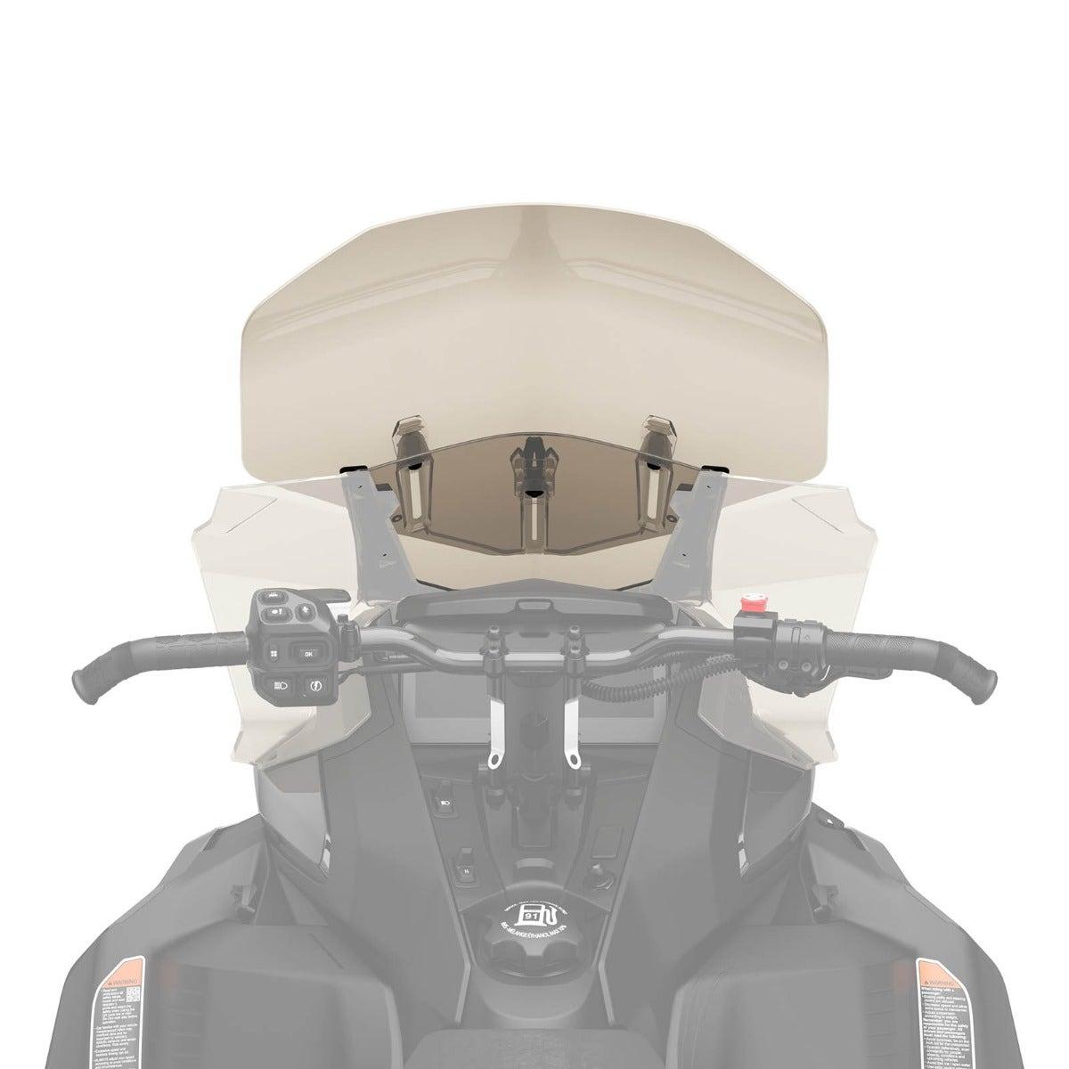Pare-brise réglable haut à ultrahaut Ski-Doo avec support — photo 3