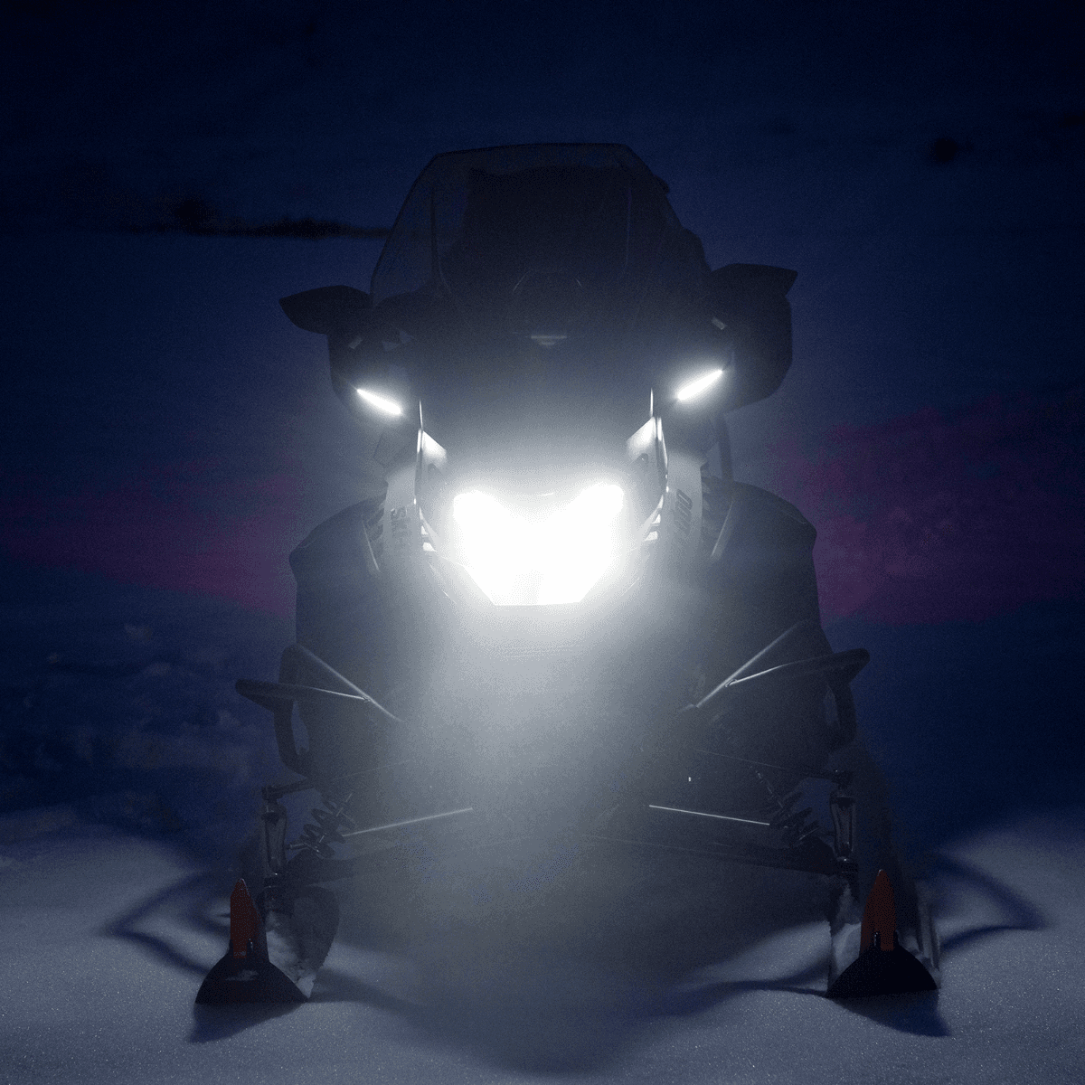 Ski-Doo Feux de signal à DEL pour pare-brise — photo 5
