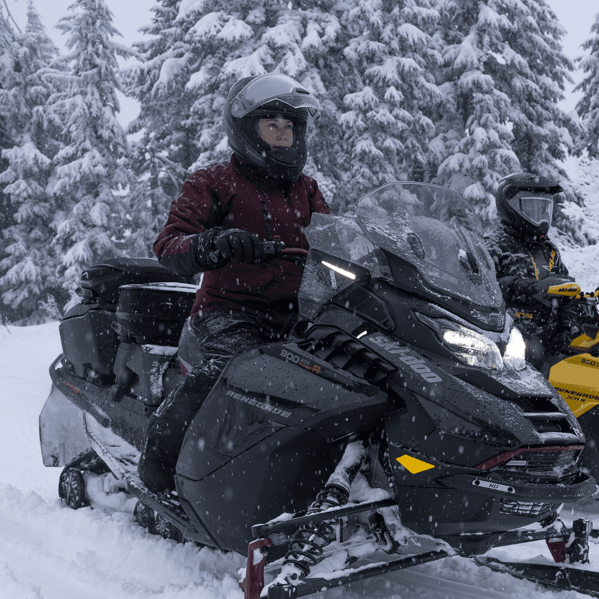 Ski-Doo Feux de signal à DEL pour pare-brise — photo 7