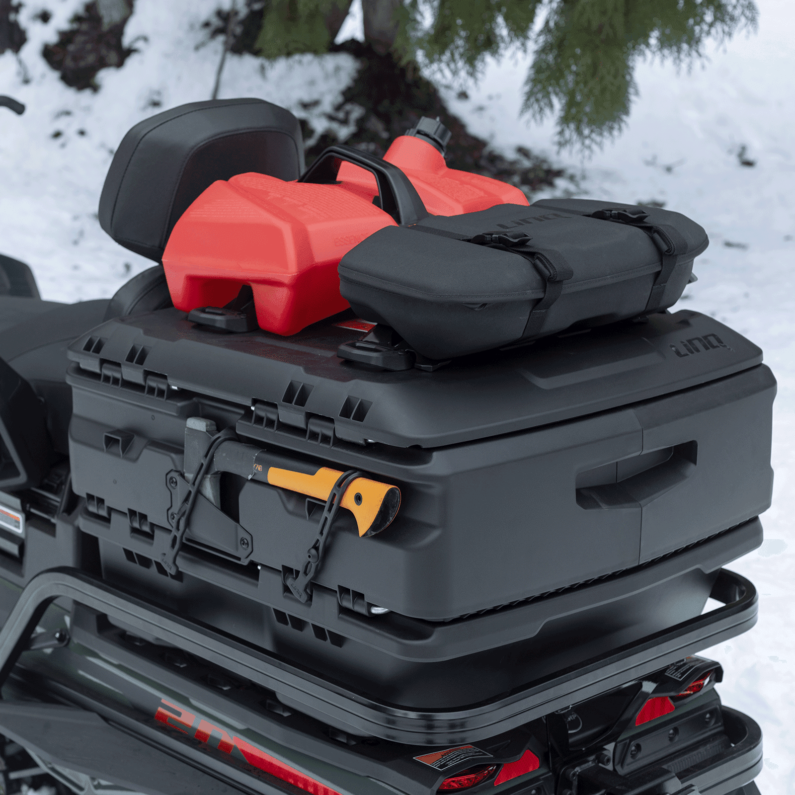 Ski-Doo LinQ 36 US Gal (135 L) Utility Premium Cargo Box — photo 3