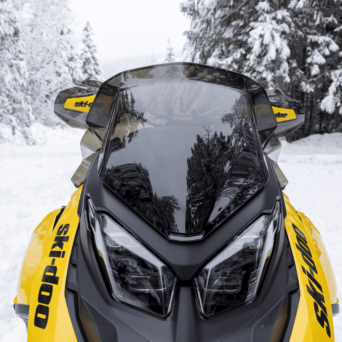 Pare-brise bas Ski-Doo avec support — photo 5