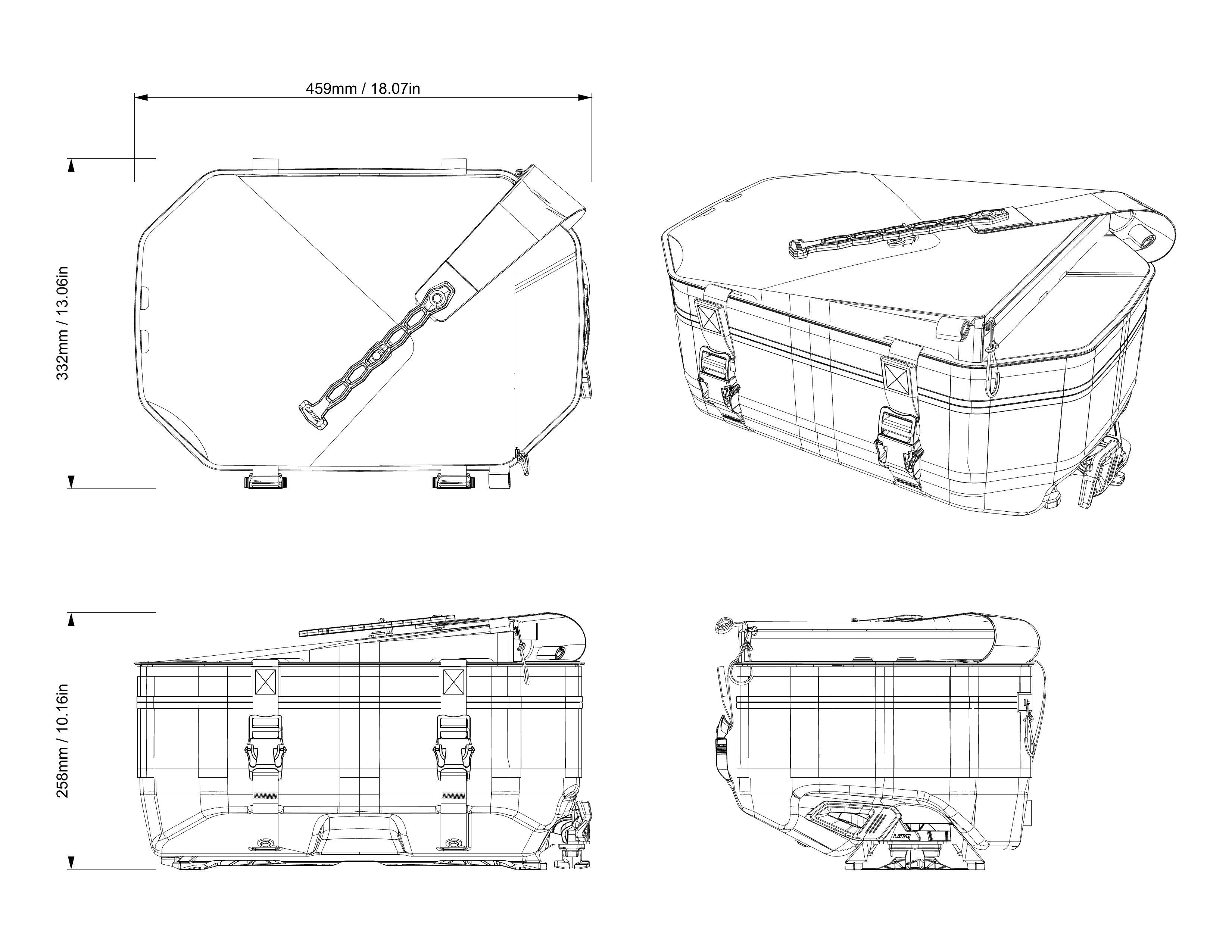 Sac hors-piste extensible LinQ Ski-Doo (20 L) — photo 4