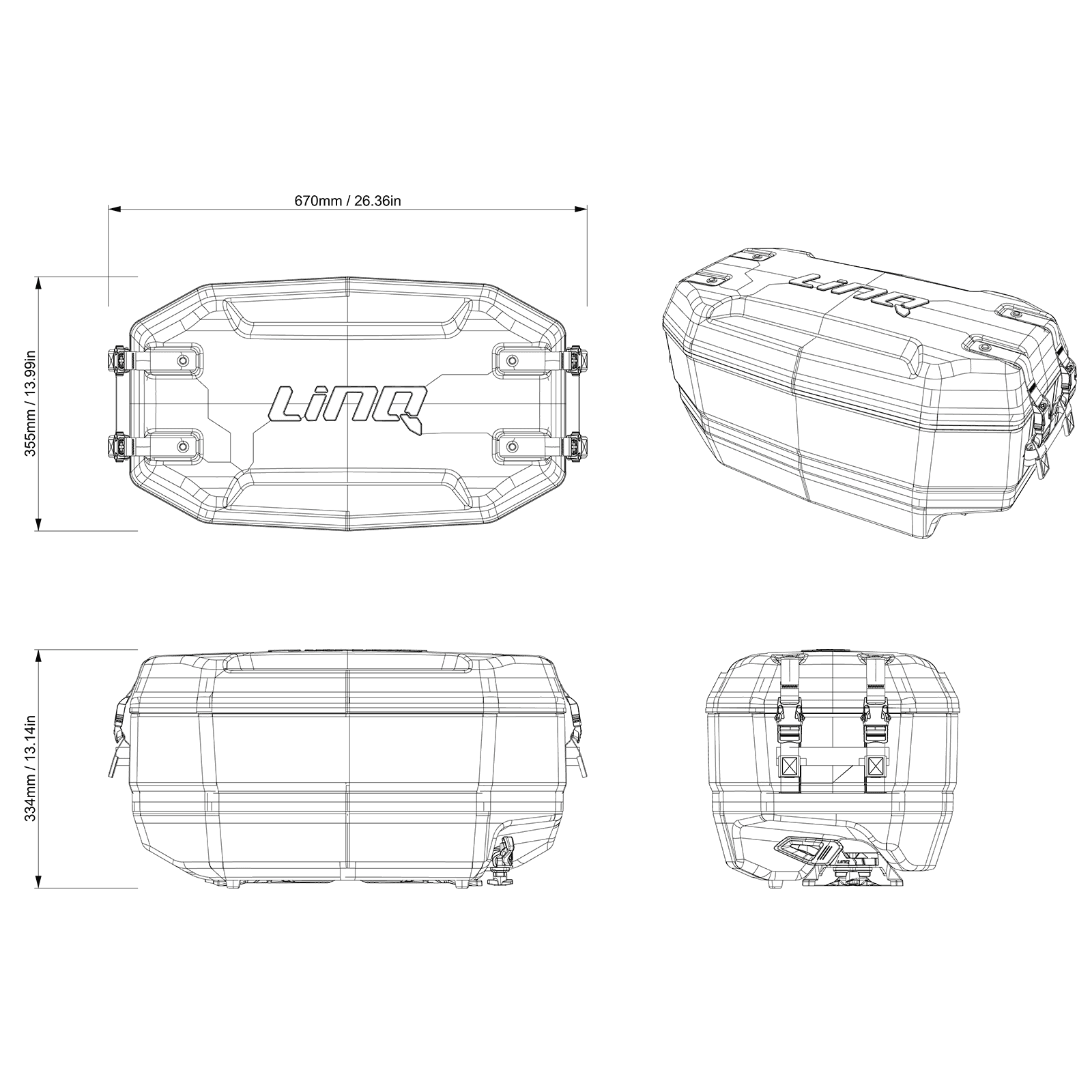 Sac utilitaire LinQ Ski-Doo (50 L) — photo 3
