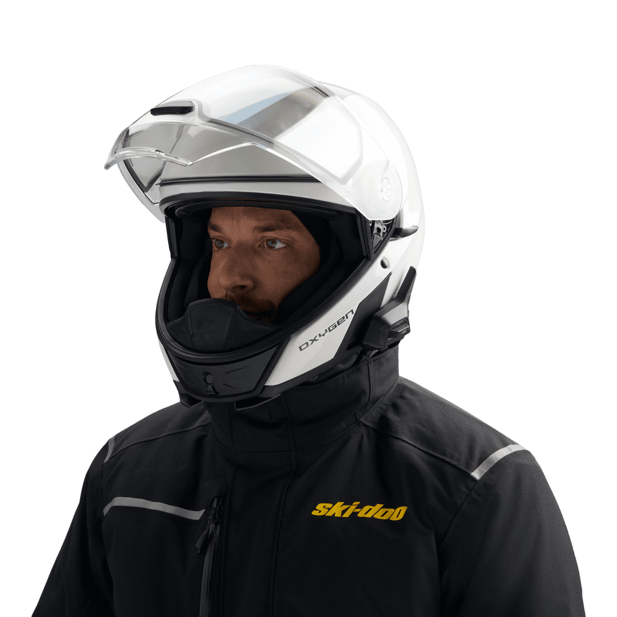Casque chauffant Ski-Doo Oxygen Flow avec visière électrique (DOT) — photo 6