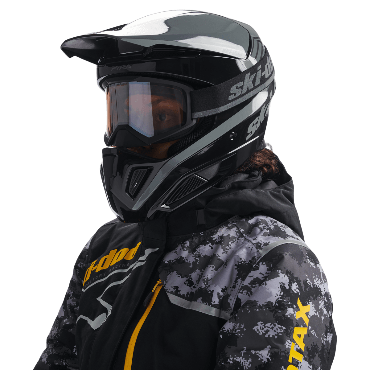 Ski-Doo Pyra X-Team Edition Ultra-Light Helmet (DOT/ECE) — photo 6