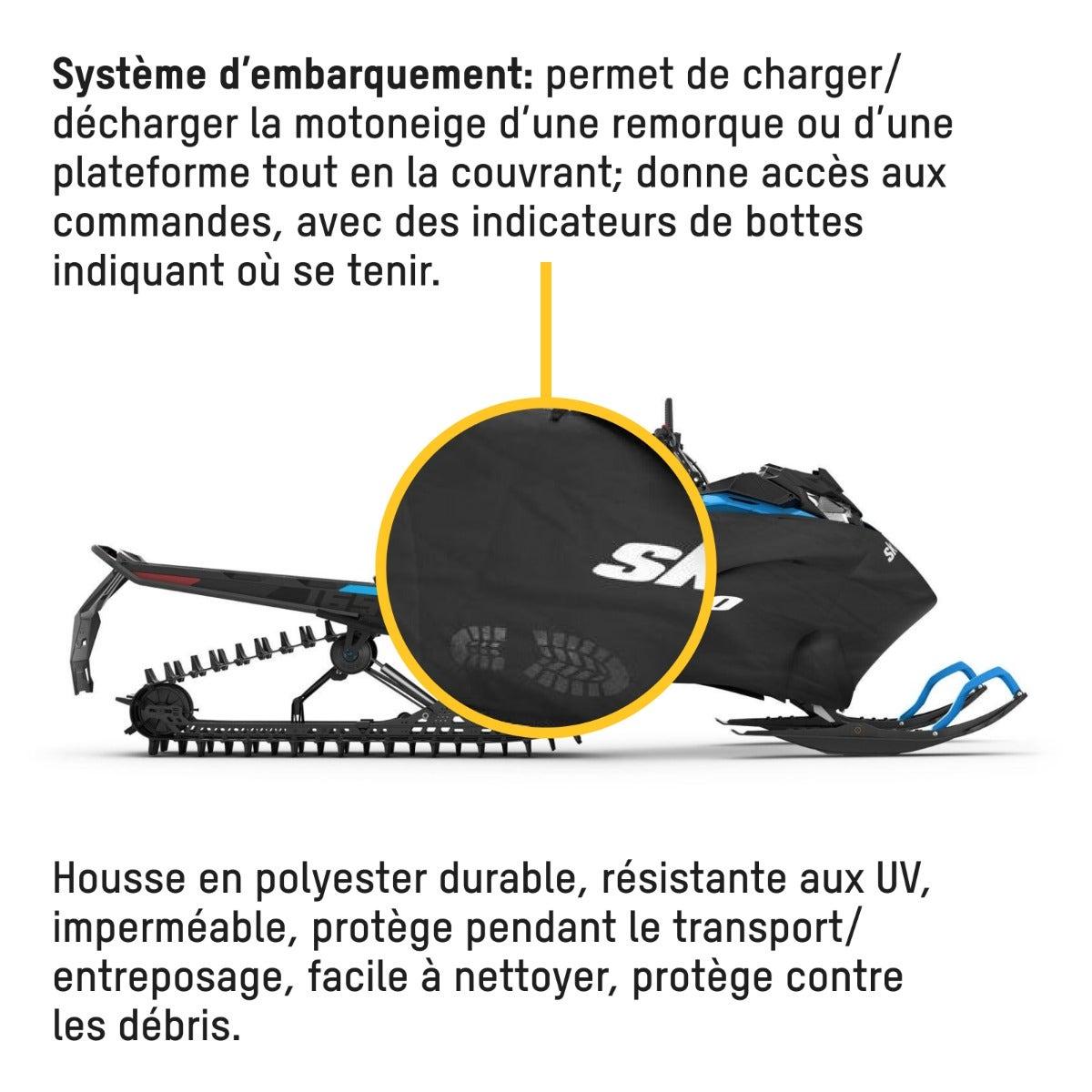 Ski-Doo Ride On Cover (ROC) System for snowmobile — photo 4