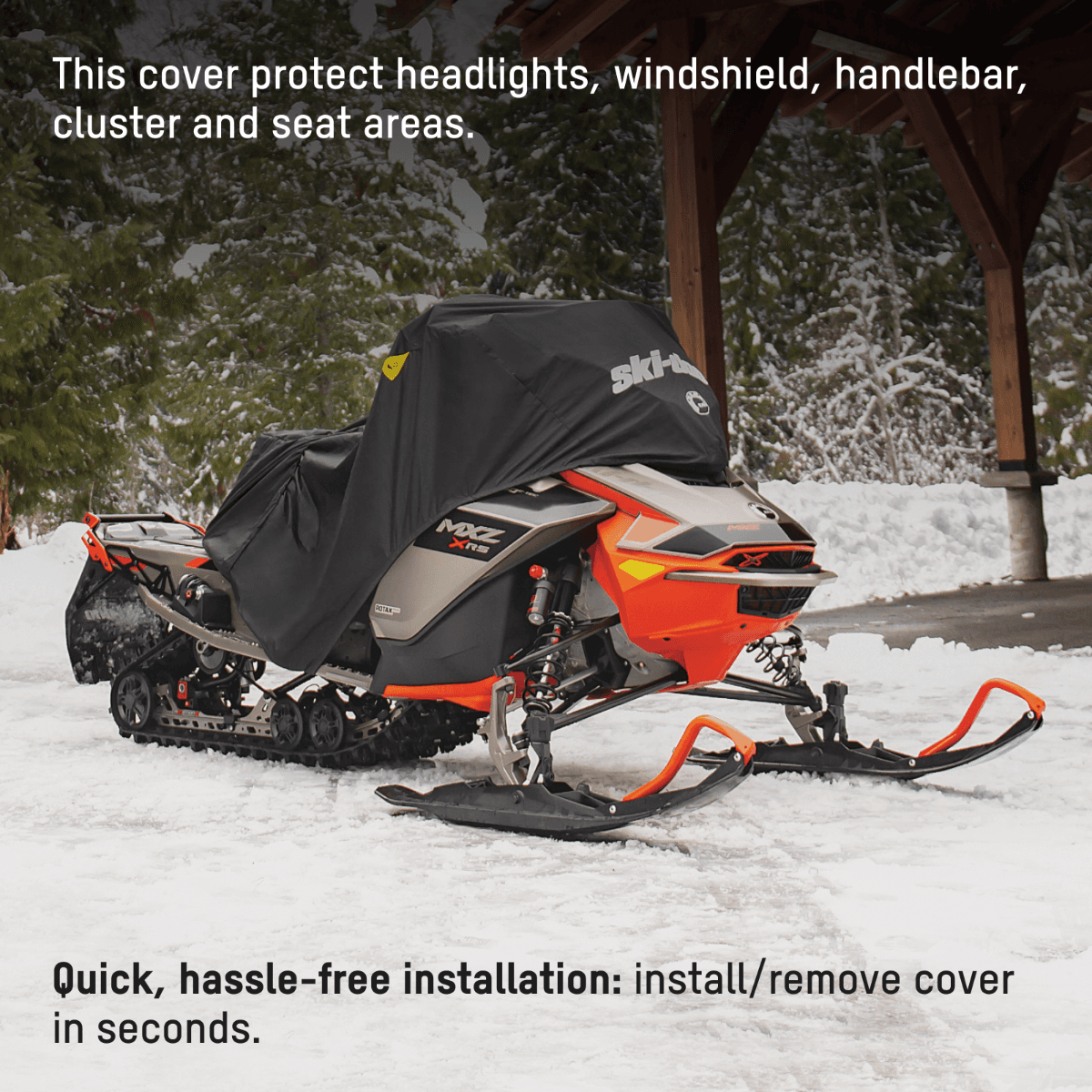 Housse pour motoneige compressible légère Ski-Doo — photo 5