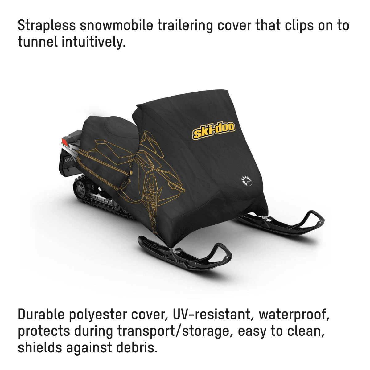 Ski-Doo Intense Rap-Clip Snowmobile Cover — photo 6